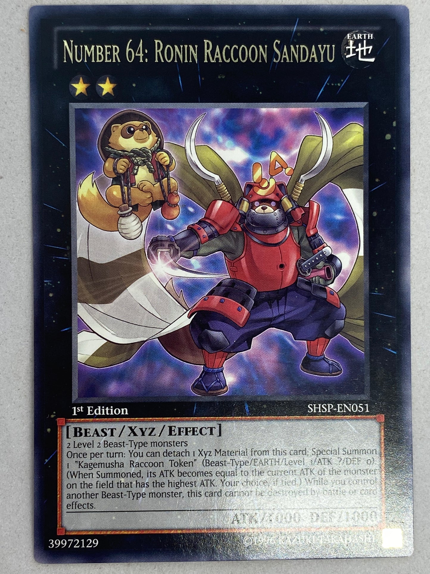 Number 64: Ronin Raccoon Sandayu SHSP-EN051