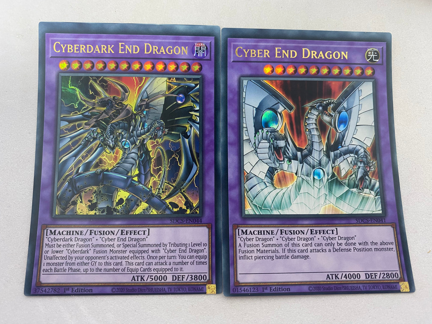 Cyberdark/Cyber End Dragon Miscuts