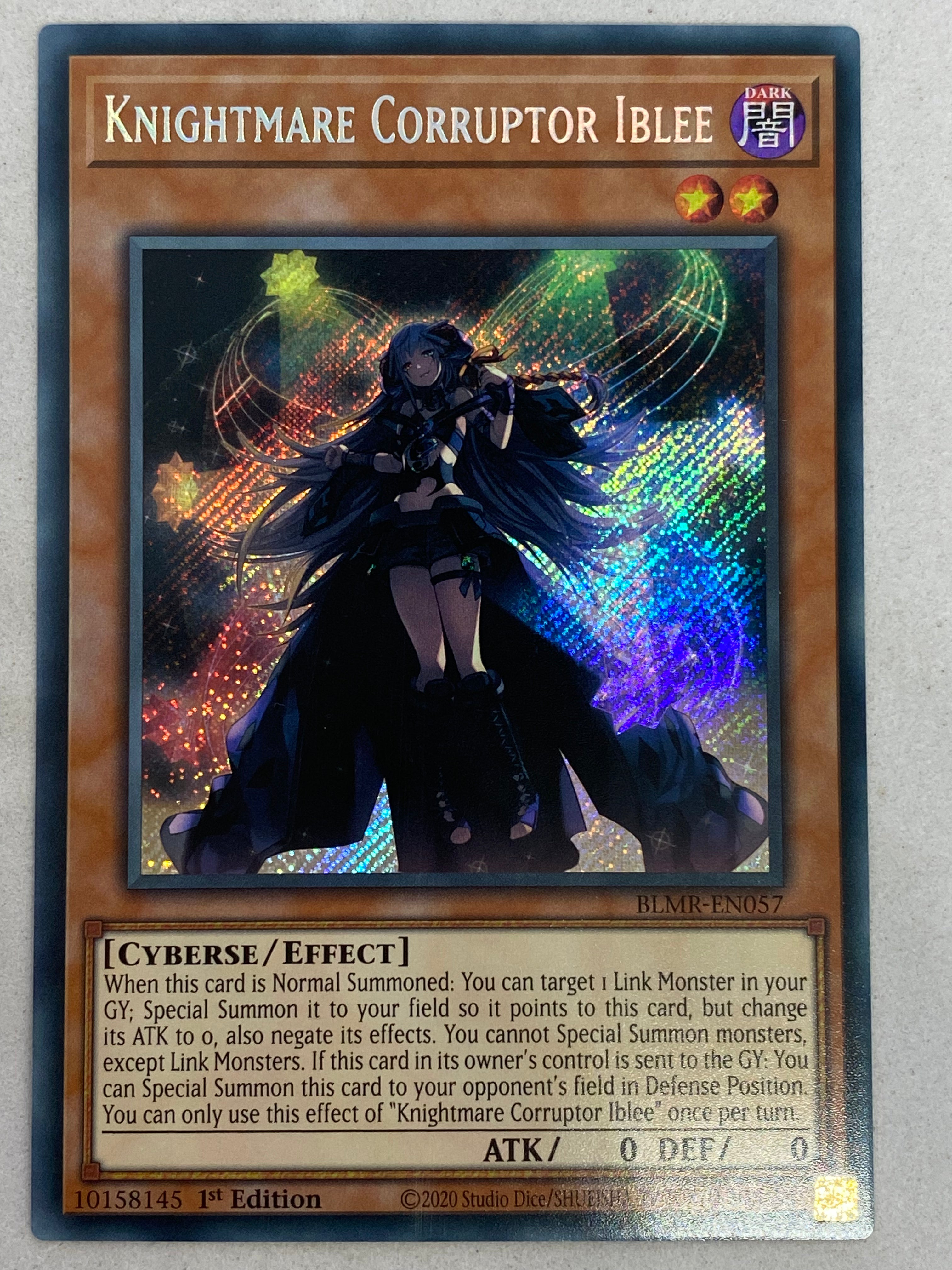 Knightmare Corruptor Iblee BLMR-EN057 – Genesis TCG