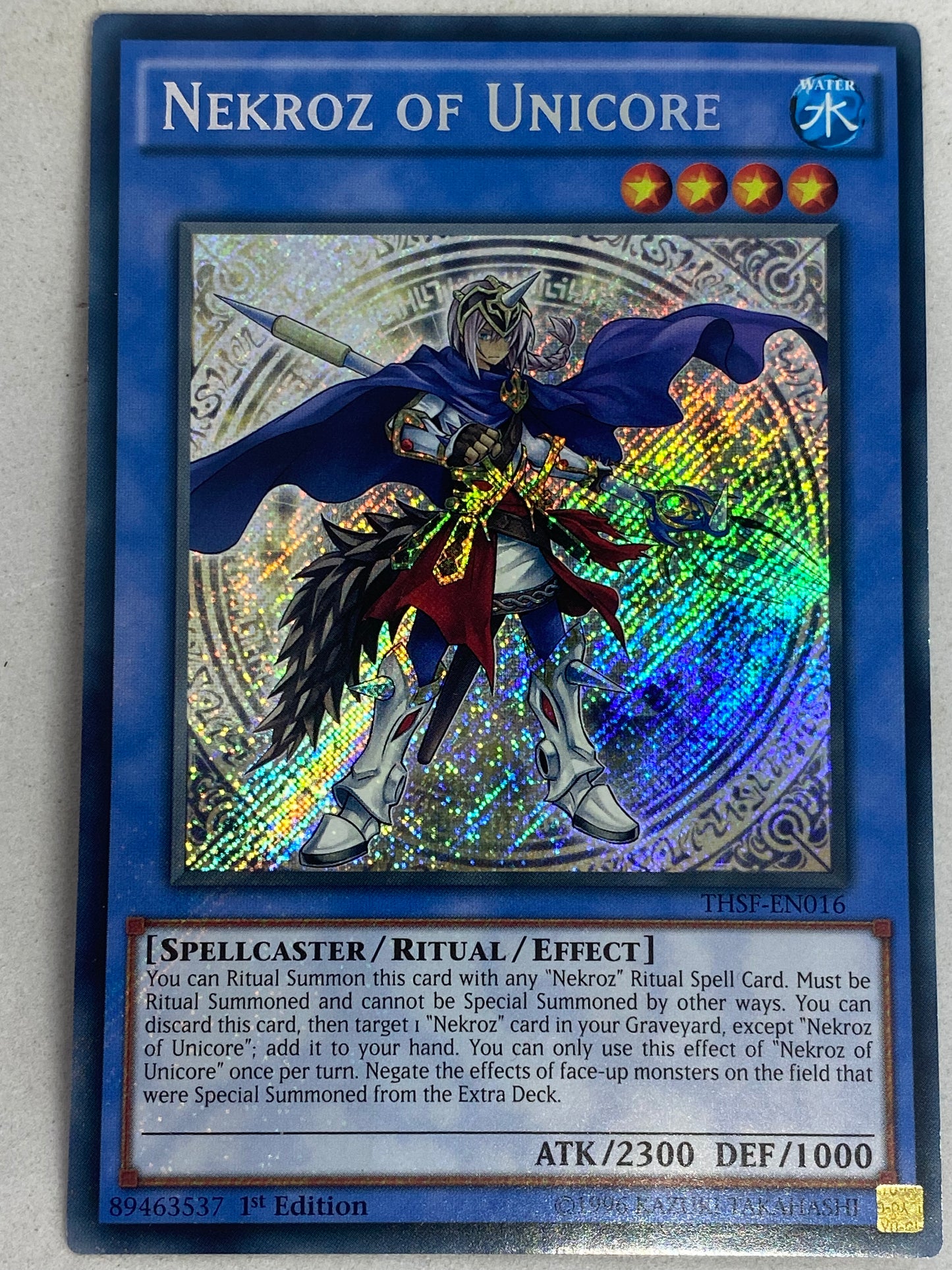 Nekroz Of Unicore THSF-EN016