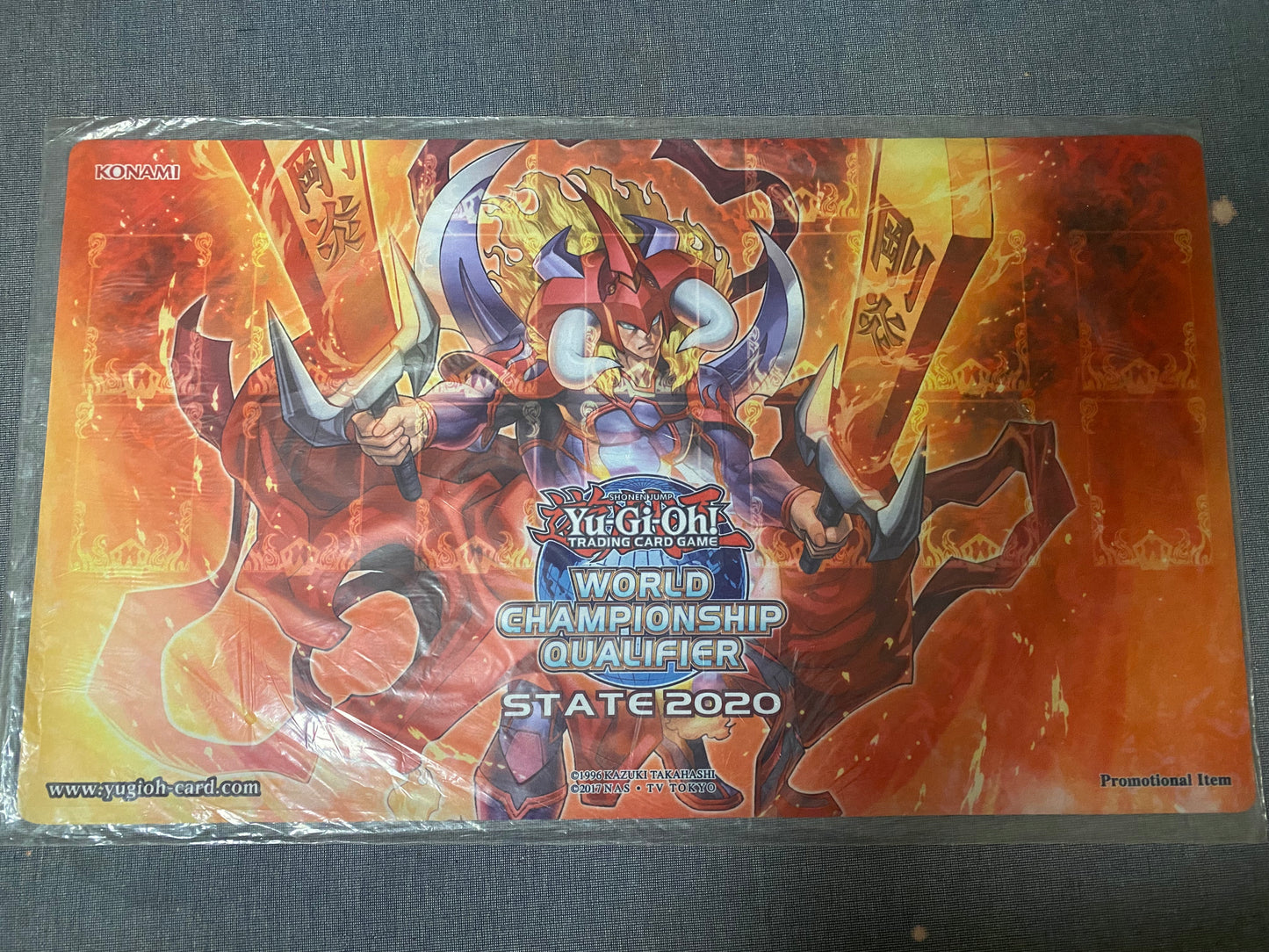 Ferocious Flame Swordsman Playmat