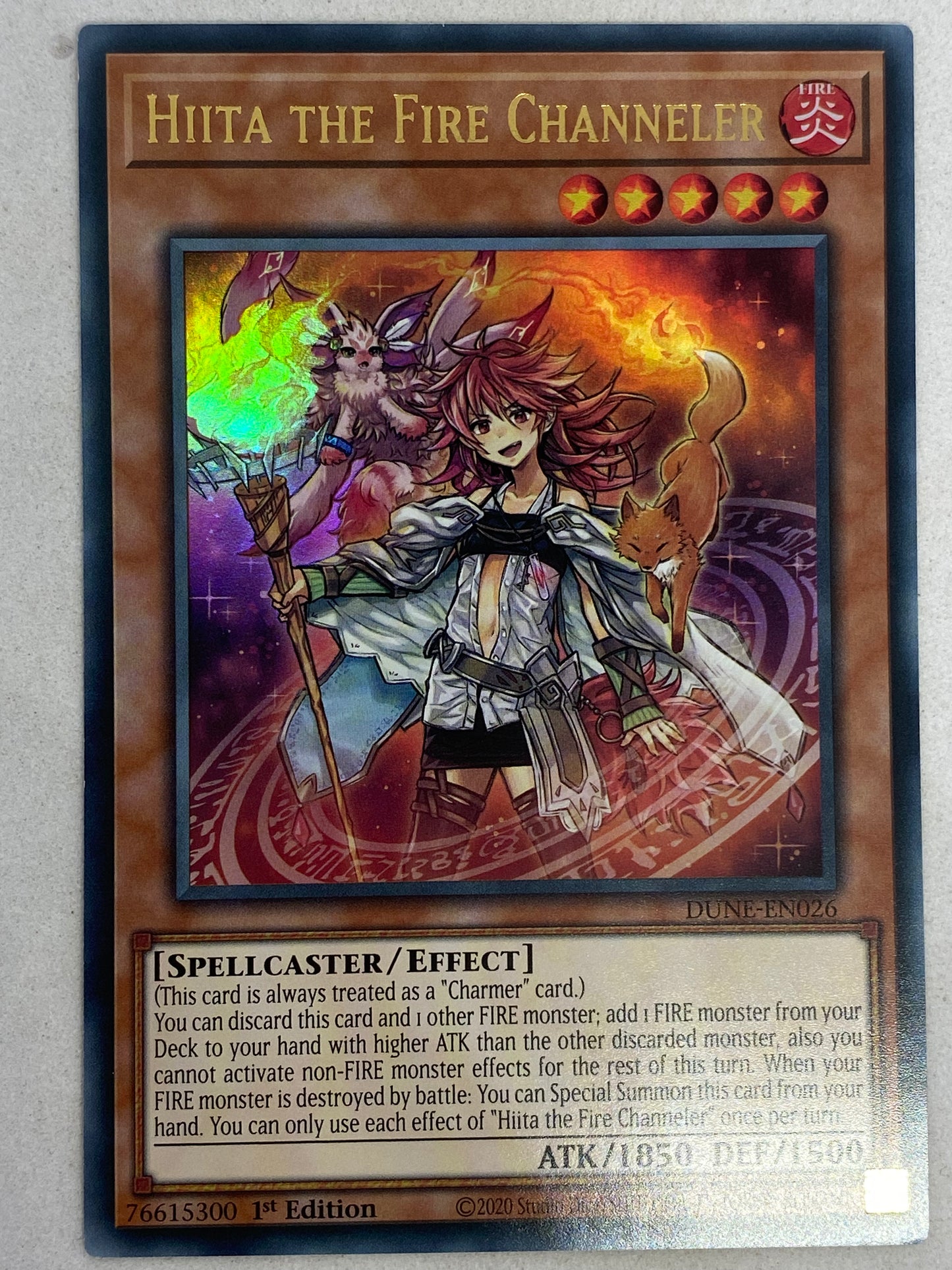 Hiita The Fire Channeler DUNE-EN026