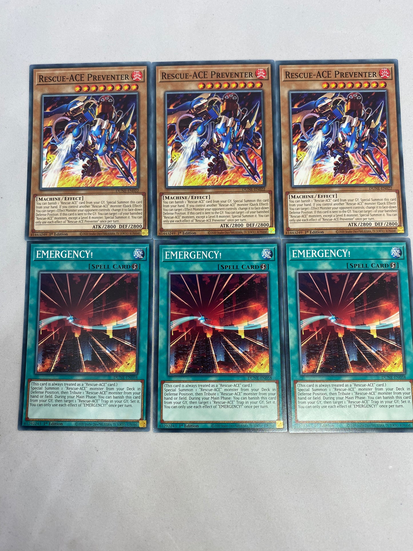 Rescue Ace Cards DUNE