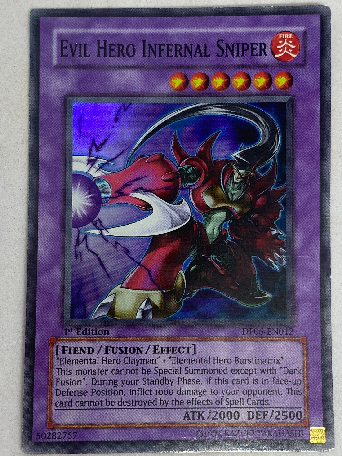 Evil HERO Infernal Sniper DP06-EN012