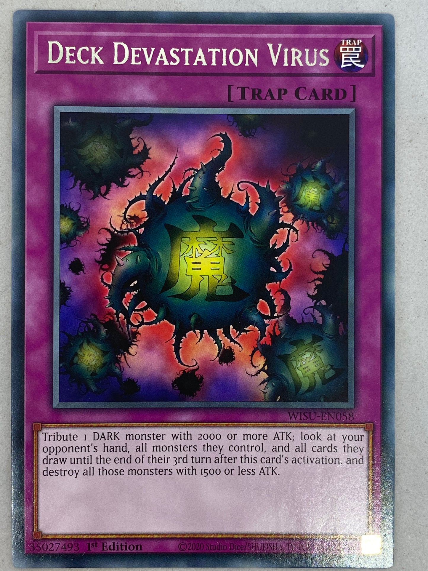 Deck Devastation Virus WISU-EN058