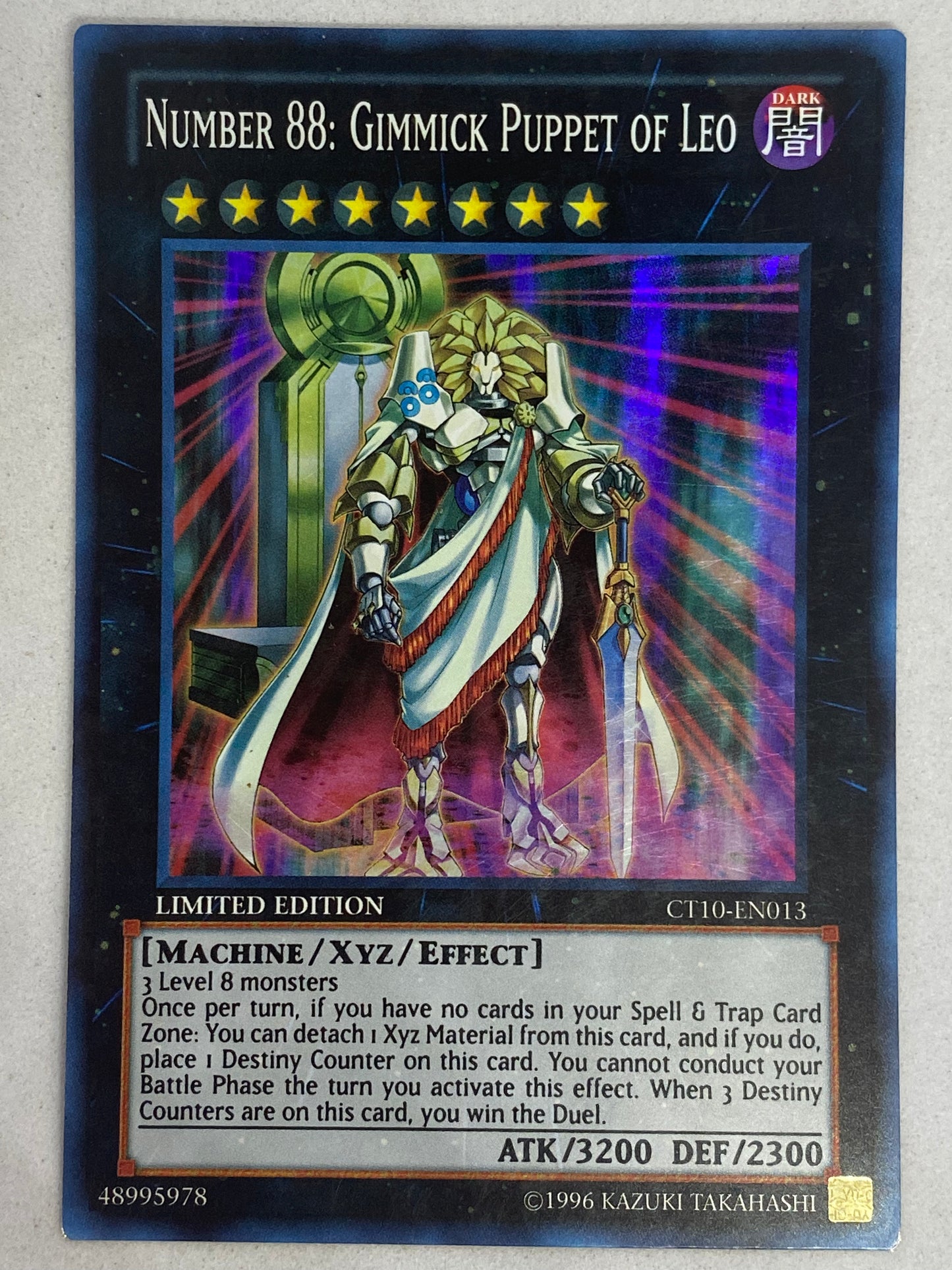 Number 88: Gimmick Puppet Of Leo CT10-EN011