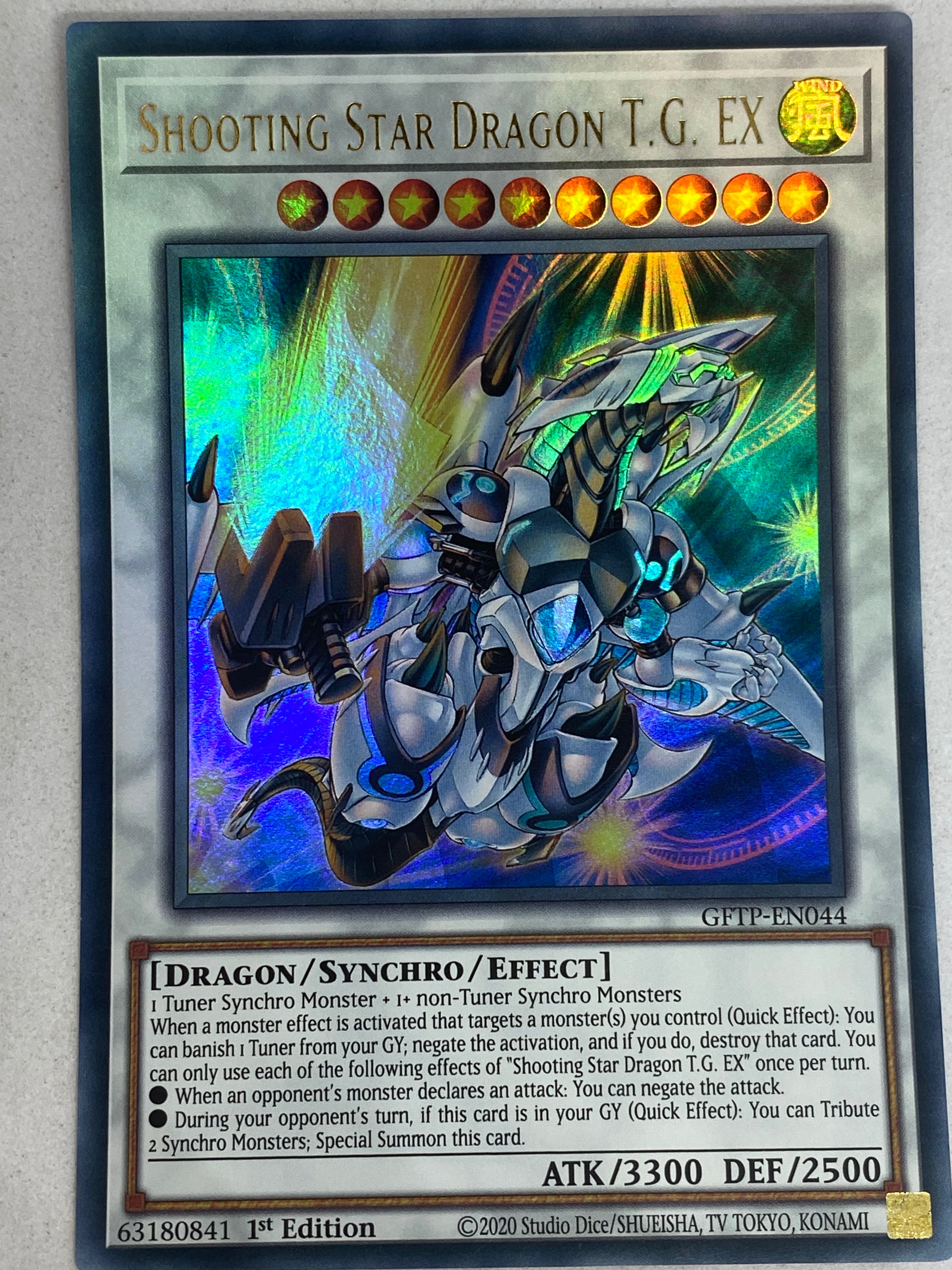Shooting Star Dragon T.G. Ex GFTP-EN044 Genesis TCG Shooting Star Dragon T.G. Ex GFTP-EN044 Genesis TCG