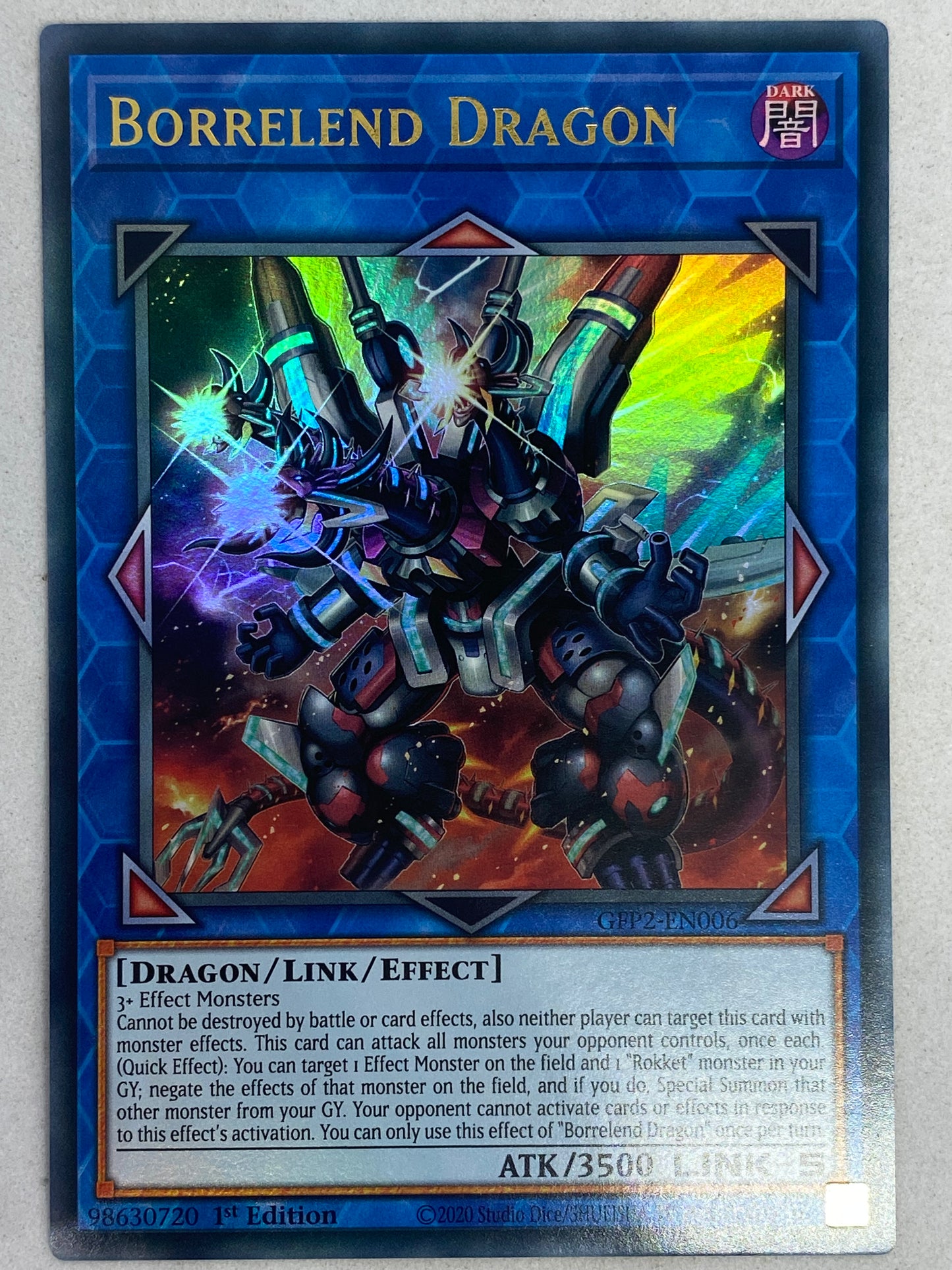 Borrelend Dragon GFP2-EN006