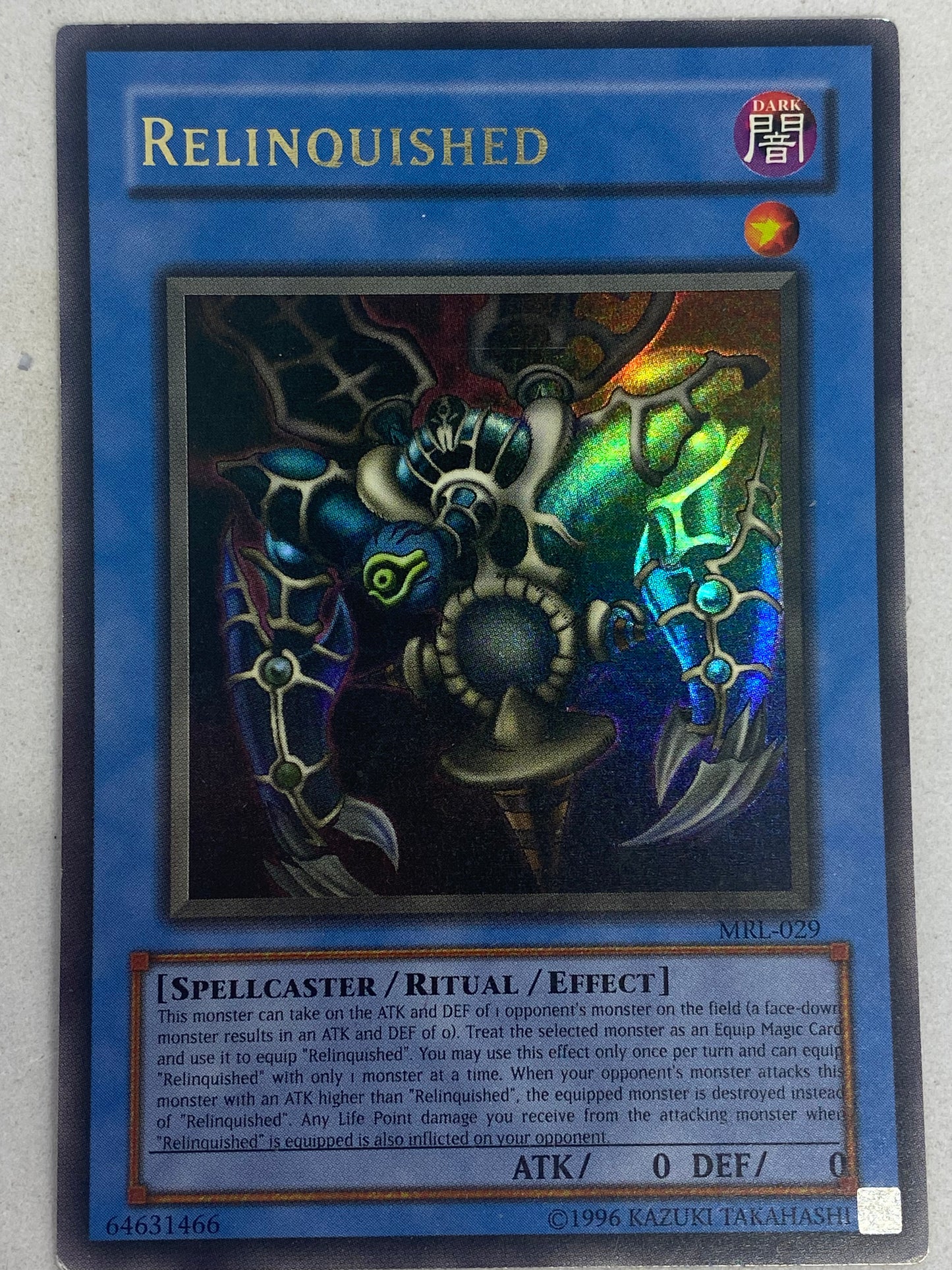 Relinquished MRL-029