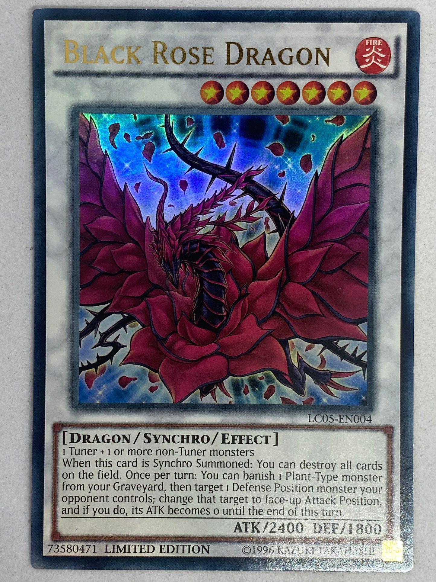 Black Rose Dragon LC05-EN004
