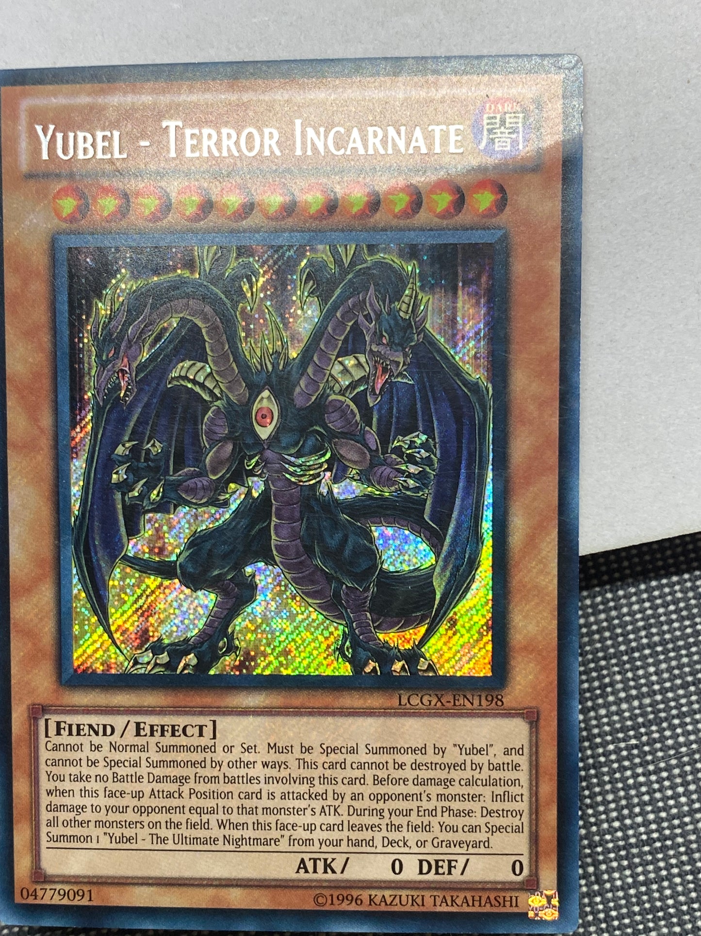 Yubel - Terror Incarnate LCGX-EN198