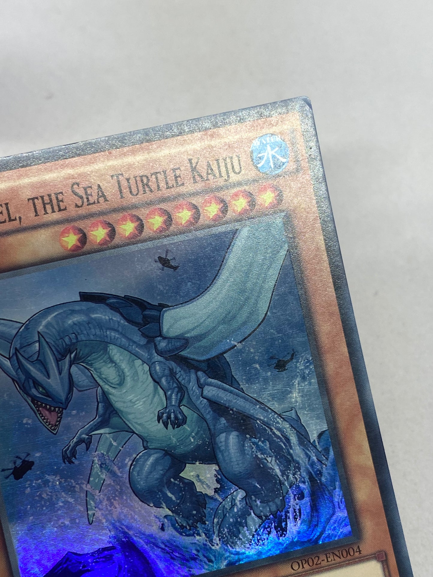 Gameciel, The Sea Turtle Kaiju OP02-EN004