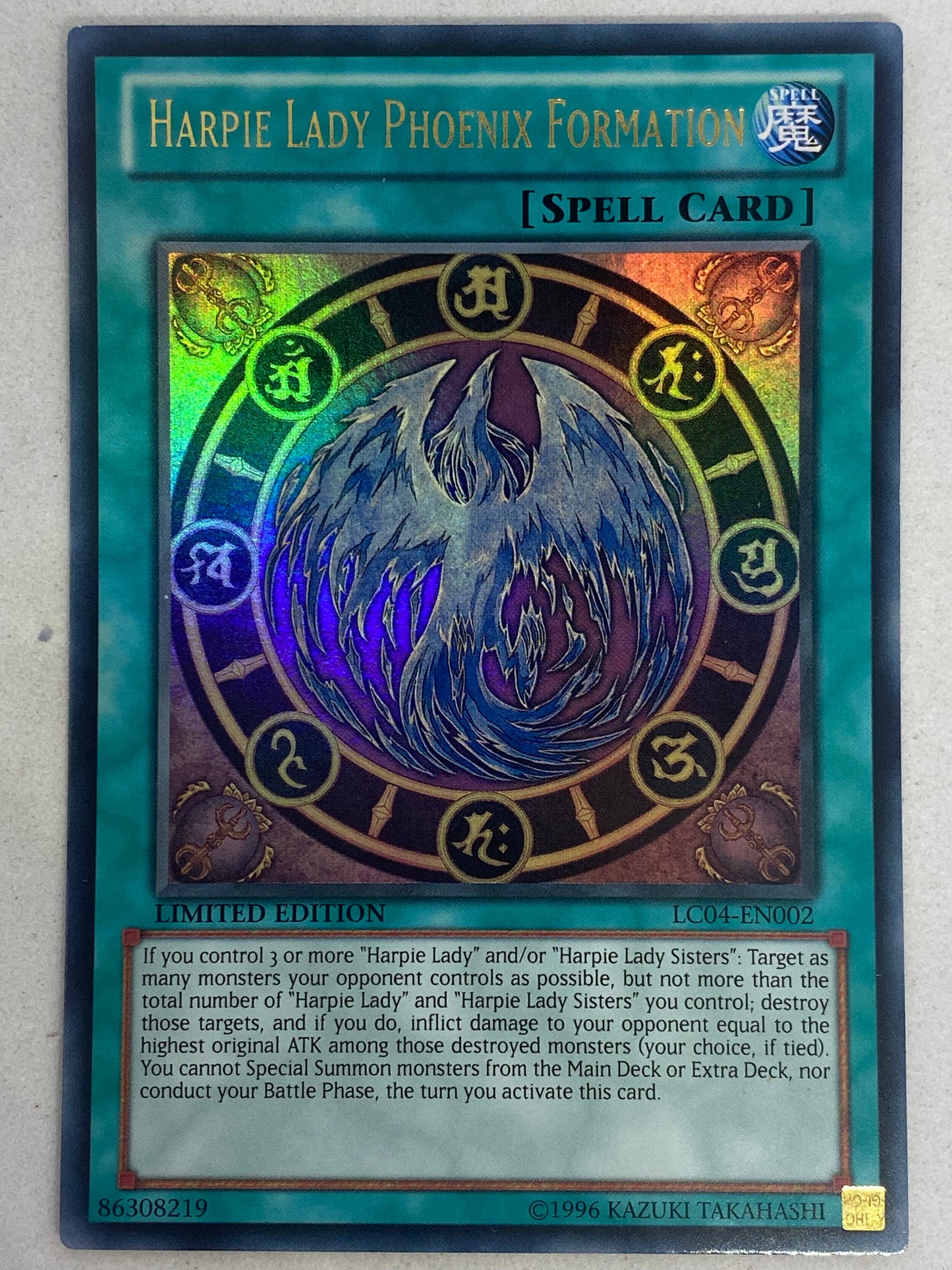 Harpie Lady Phoenix Formation LC04-EN002