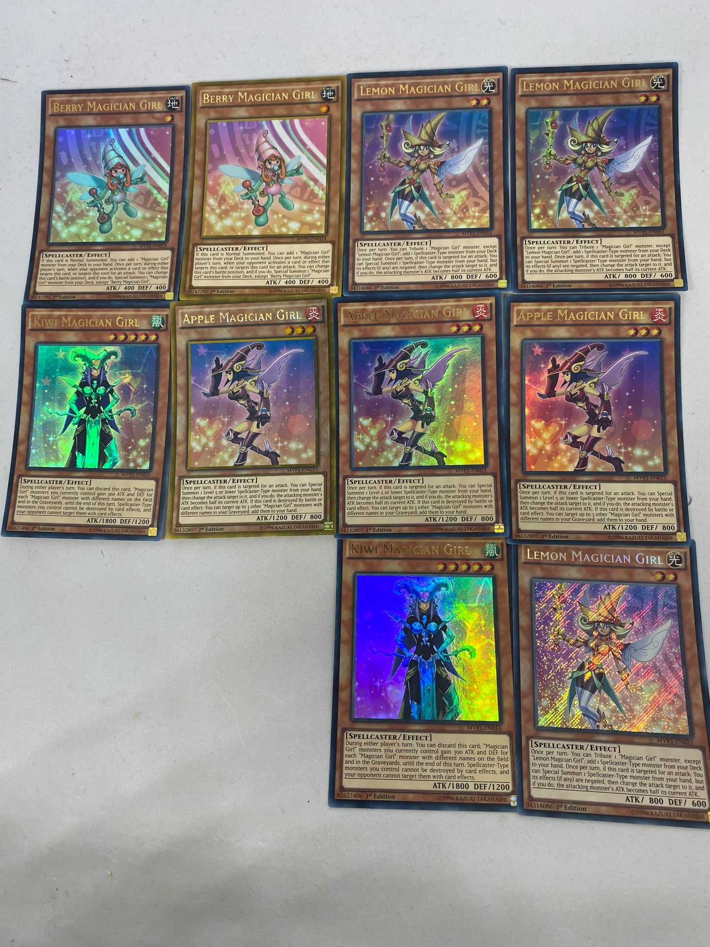 Magician Girls MVP1 Mixed Rarities