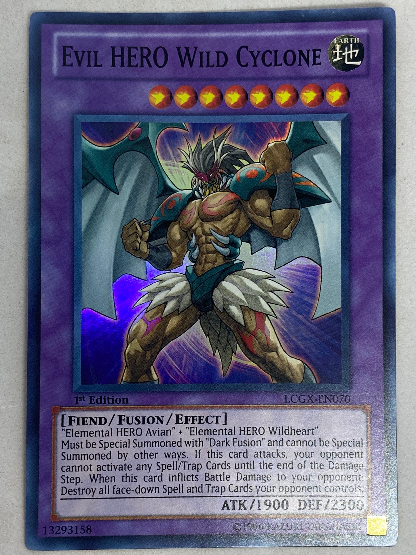 Evil HERO Wild Cyclone LCGX-EN070