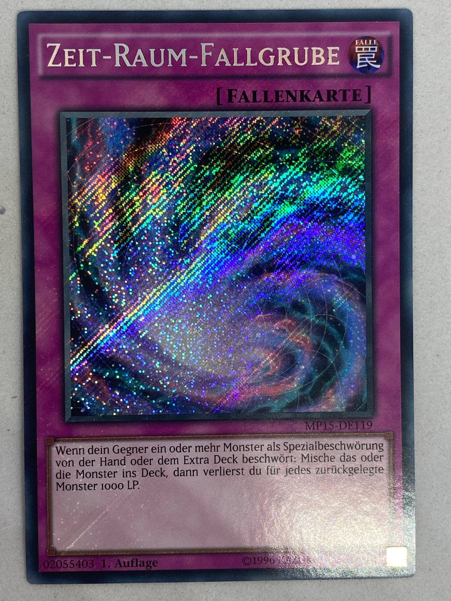 Time-Space Trap Hole MP15-EN119