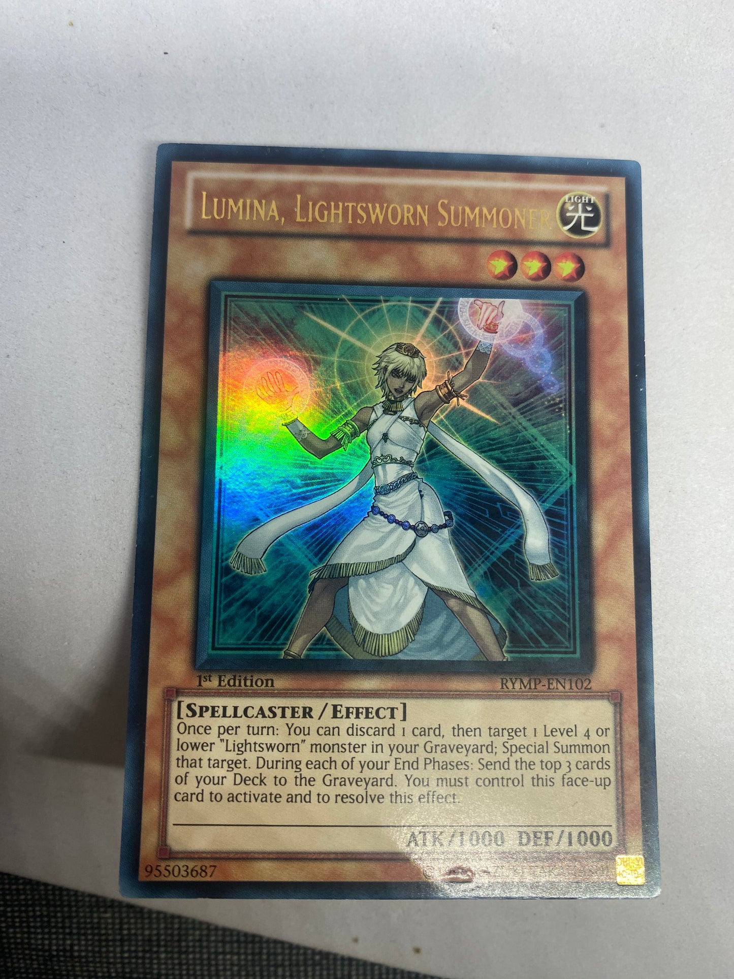 Lumina, Lightsworn Summoner RYMP-EN102 X3