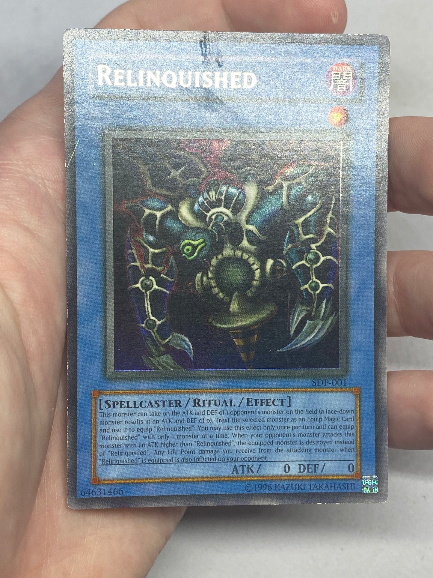 Relinquished SDP-001