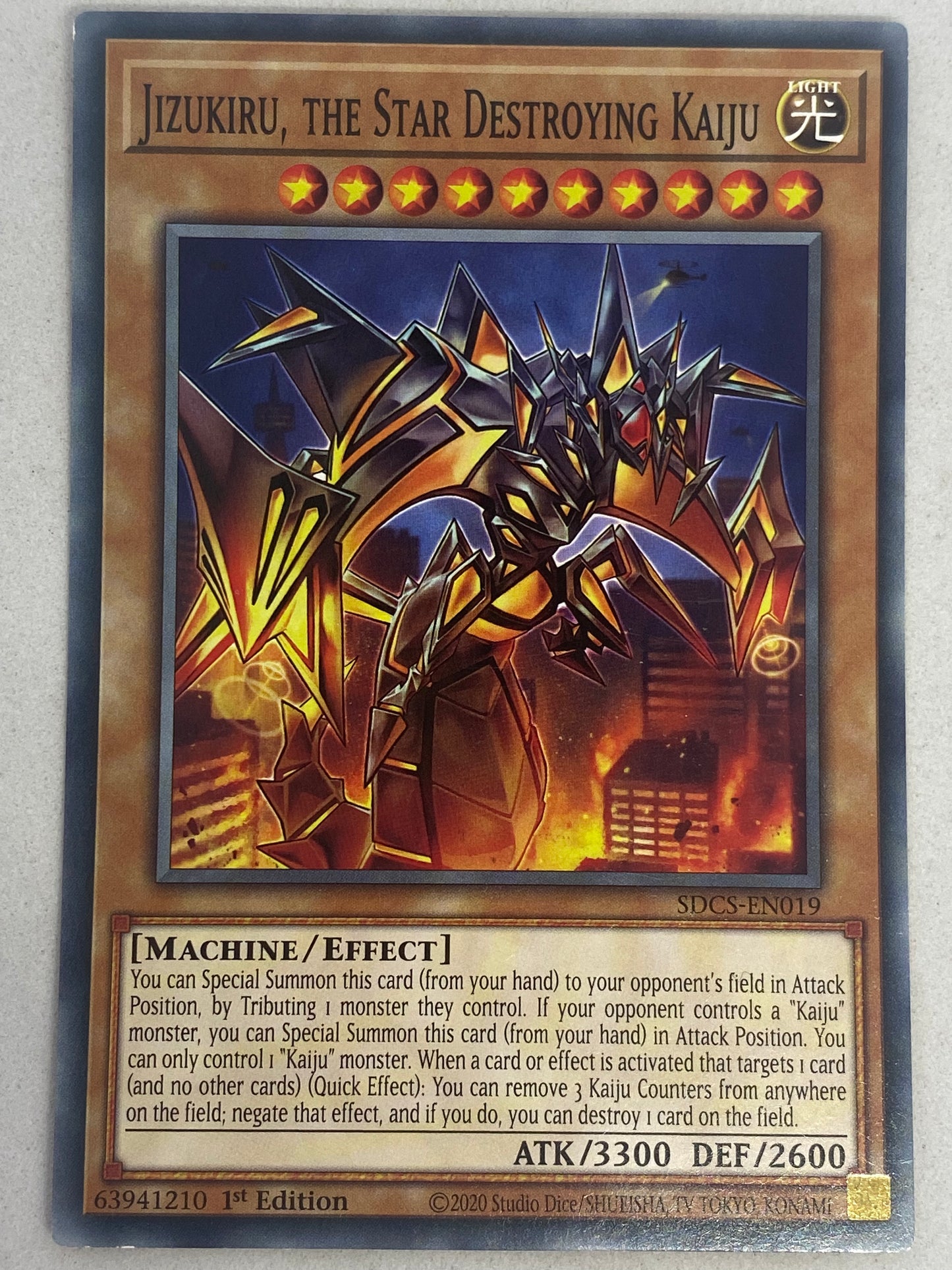 Jizukiru, The Star Destroying Kaiju SDCS-EN019