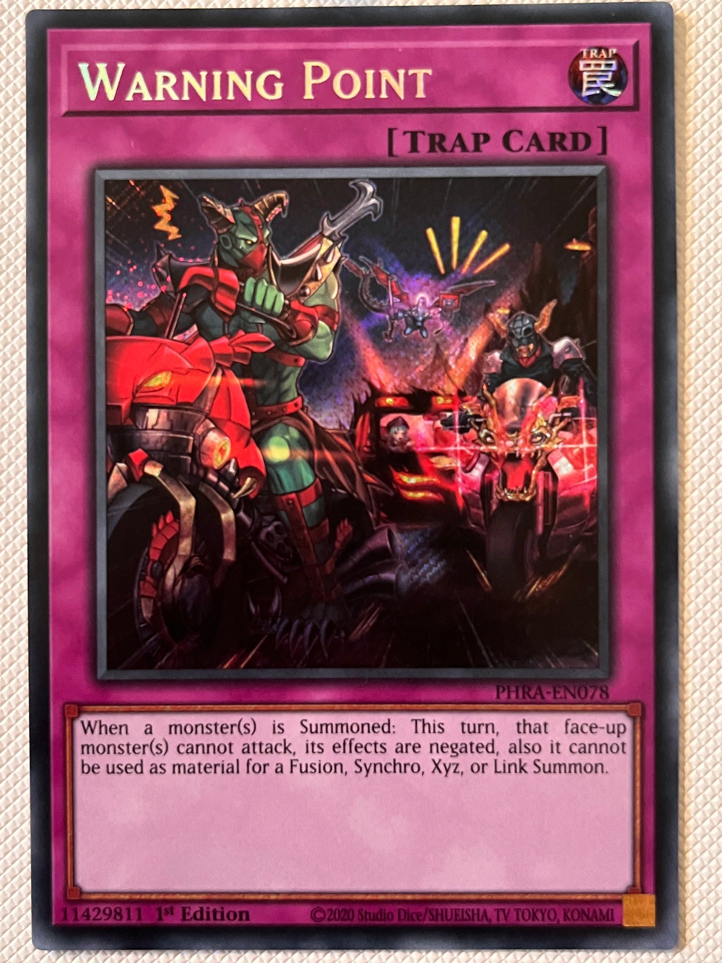 Warning Point PHRA-EN078