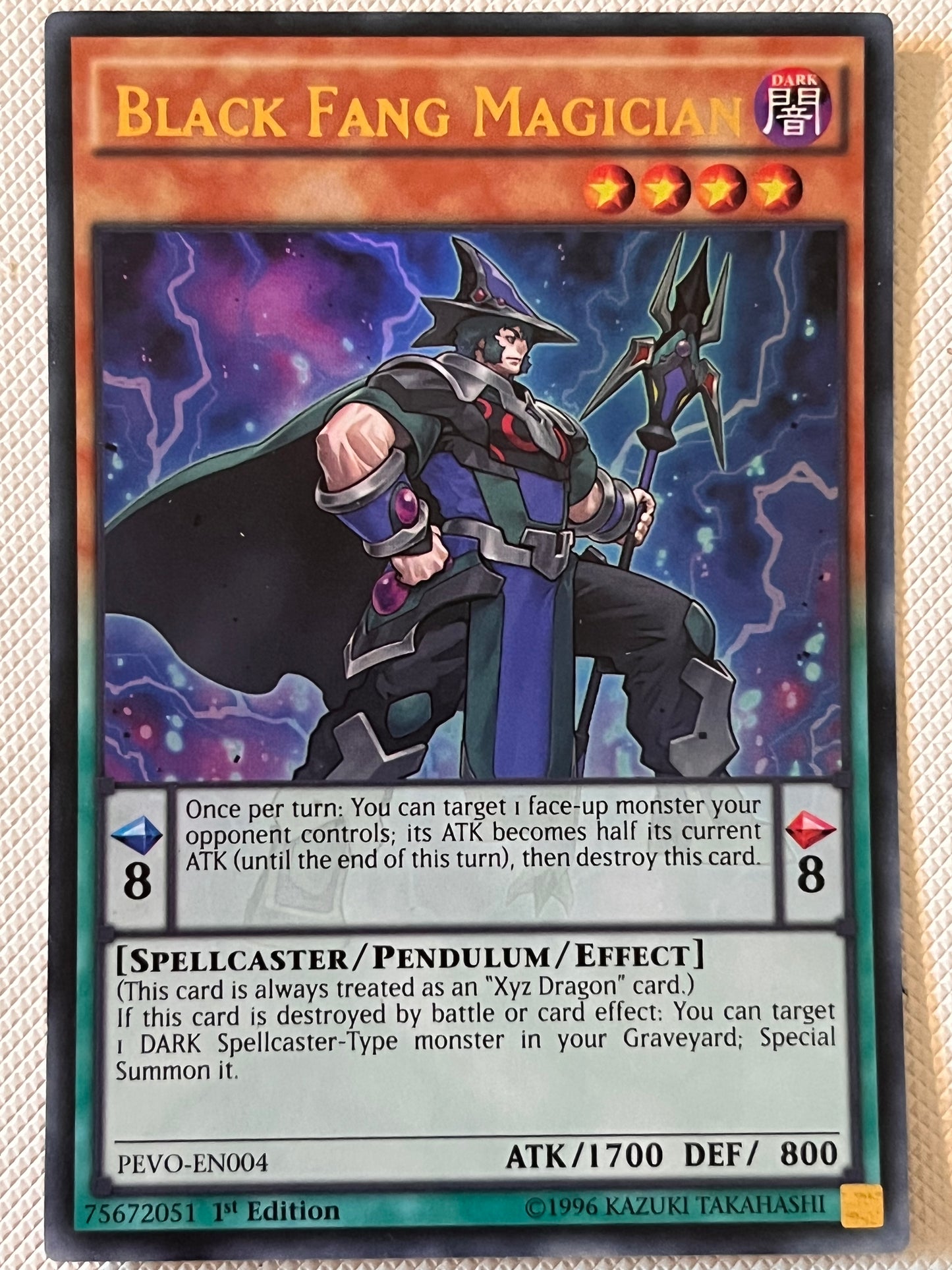 Black Fang Magician PEVO-EN004