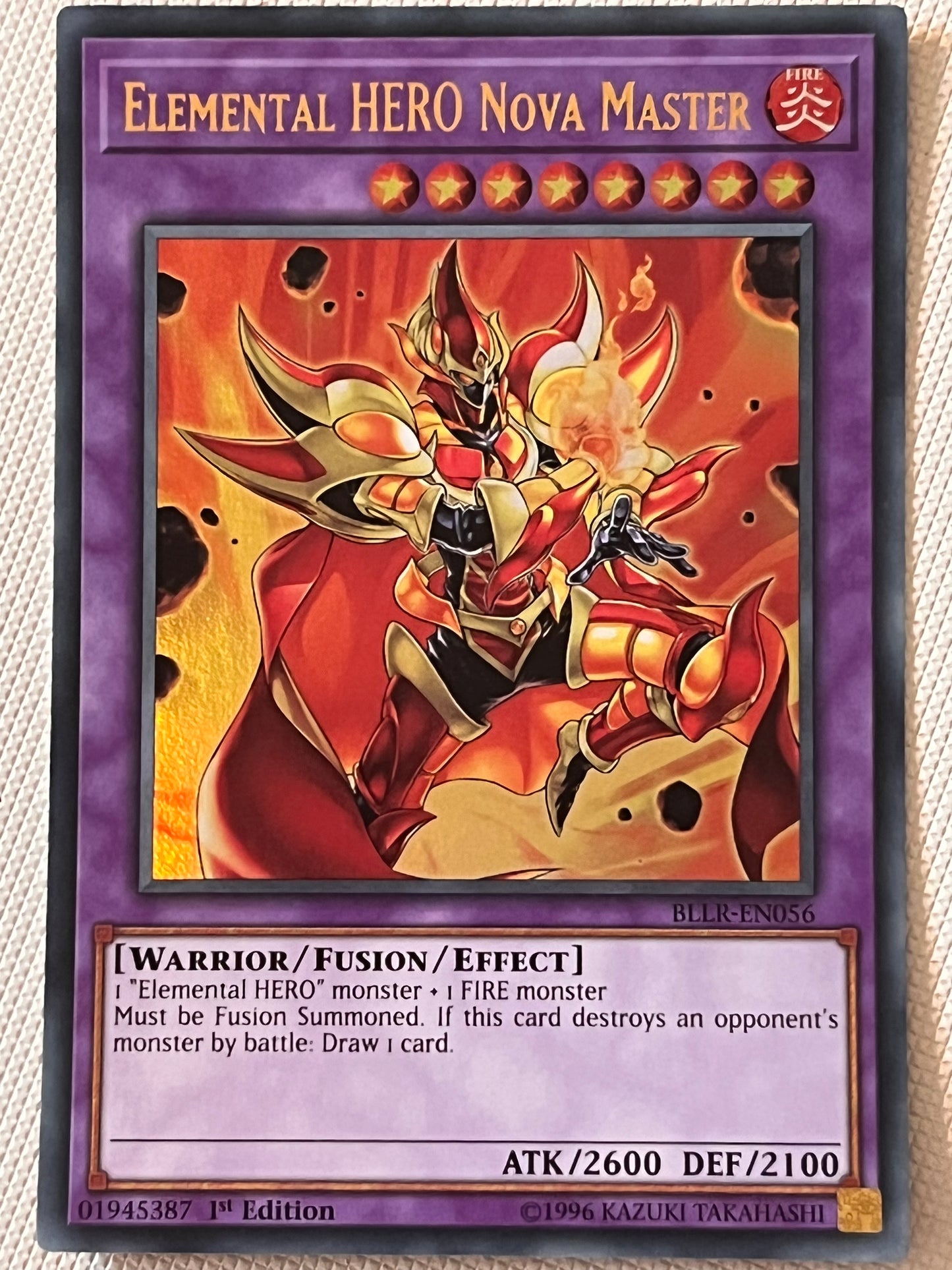 Elemental HERO Nova Master BLLR-EN056