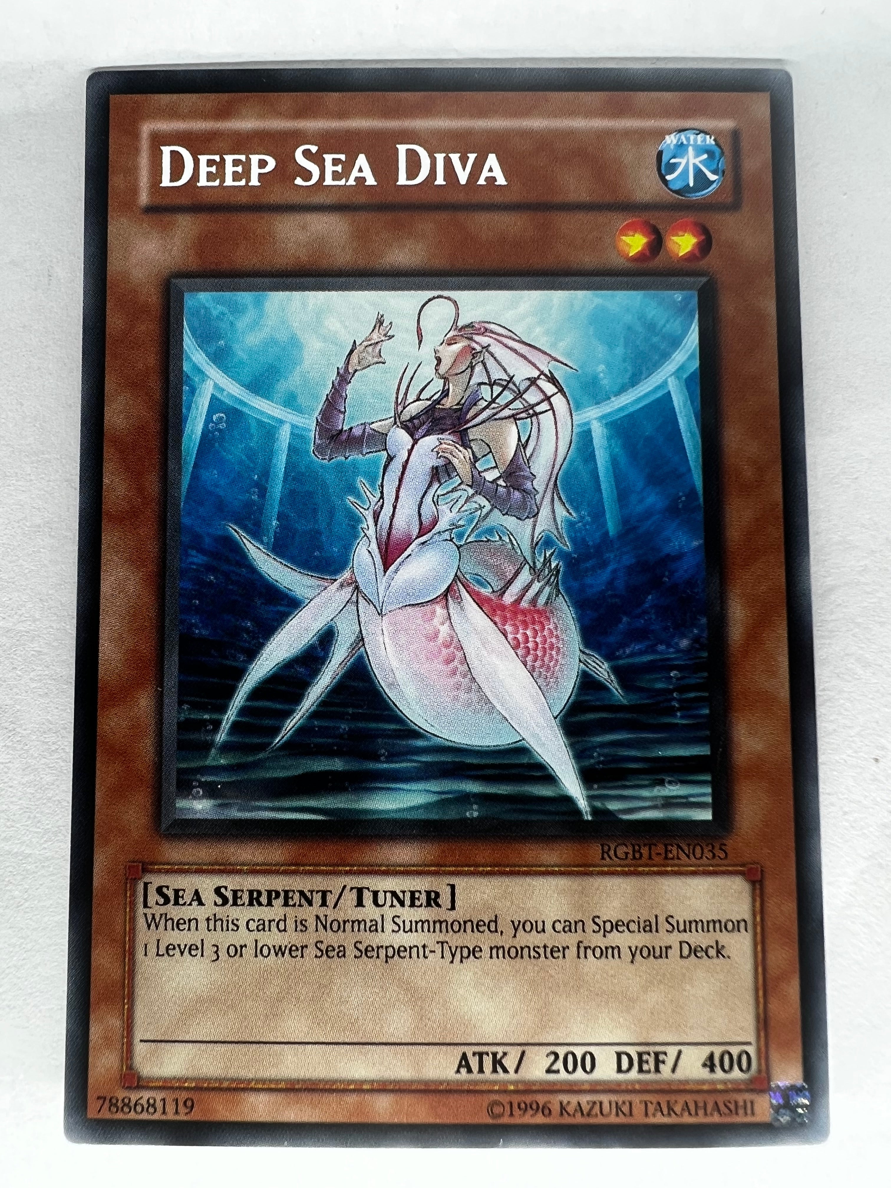 yugioh deep sea diva deck Yu-Gi-Oh! - (SDRE-EN010) - Structure Deck: Realm of The Sea Emperor - 1st Edition Type monster from your Deck. Any decks that run this