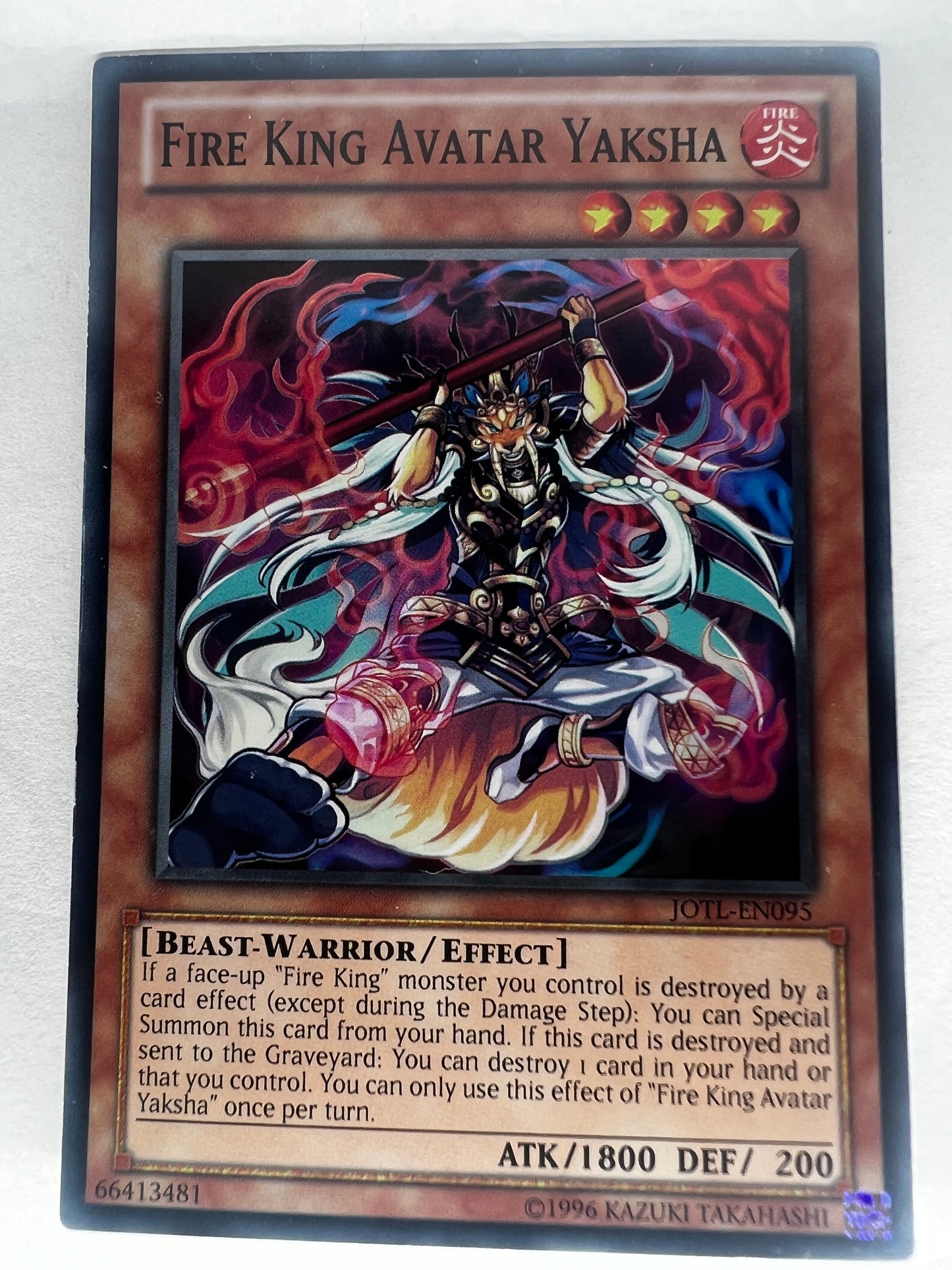 Fire King Avatar Yaksha JOTL-EN095