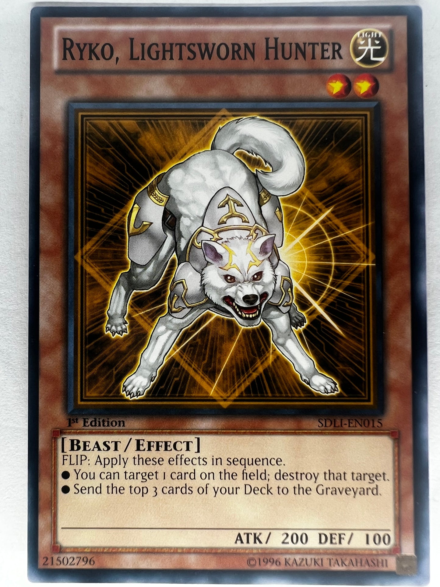 Ryko, Lightsworn Hunter SDLI-EN015