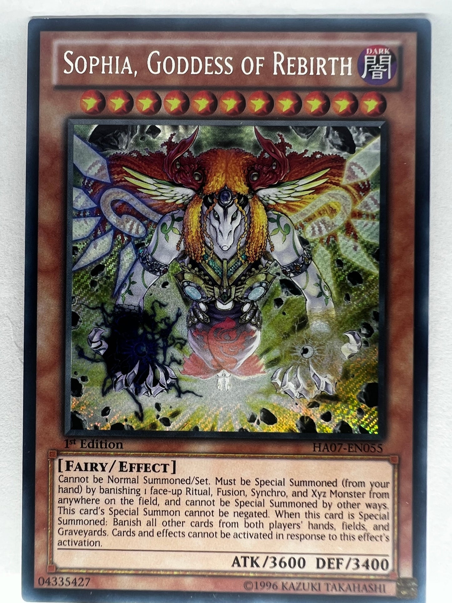 Sophia, Goddess of Rebirth HA07-EN055