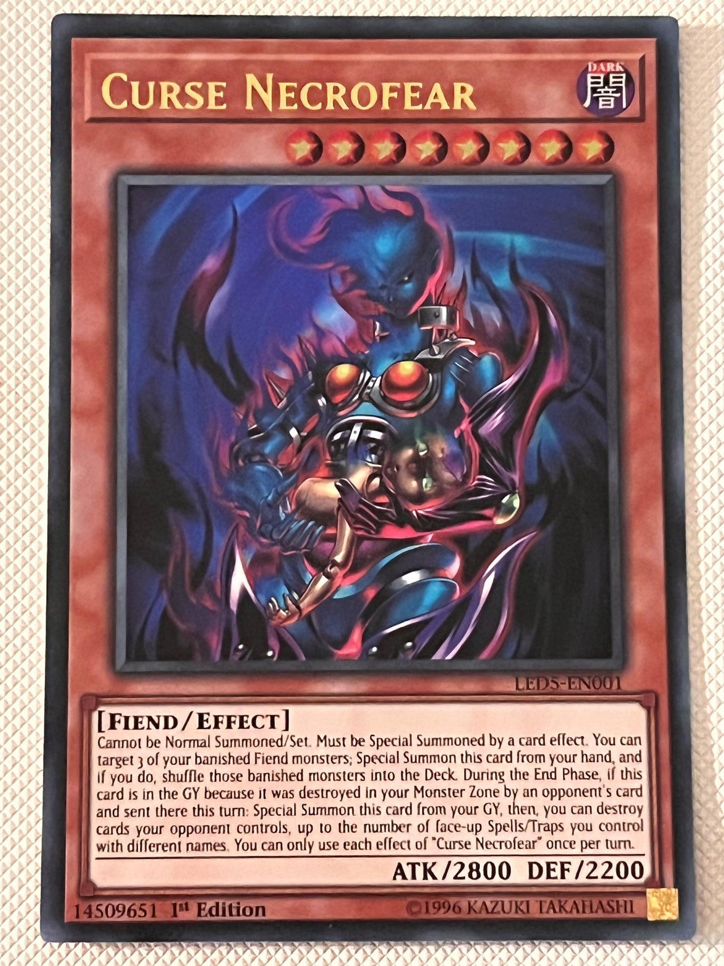 Curse Necrofear LED5-EN001
