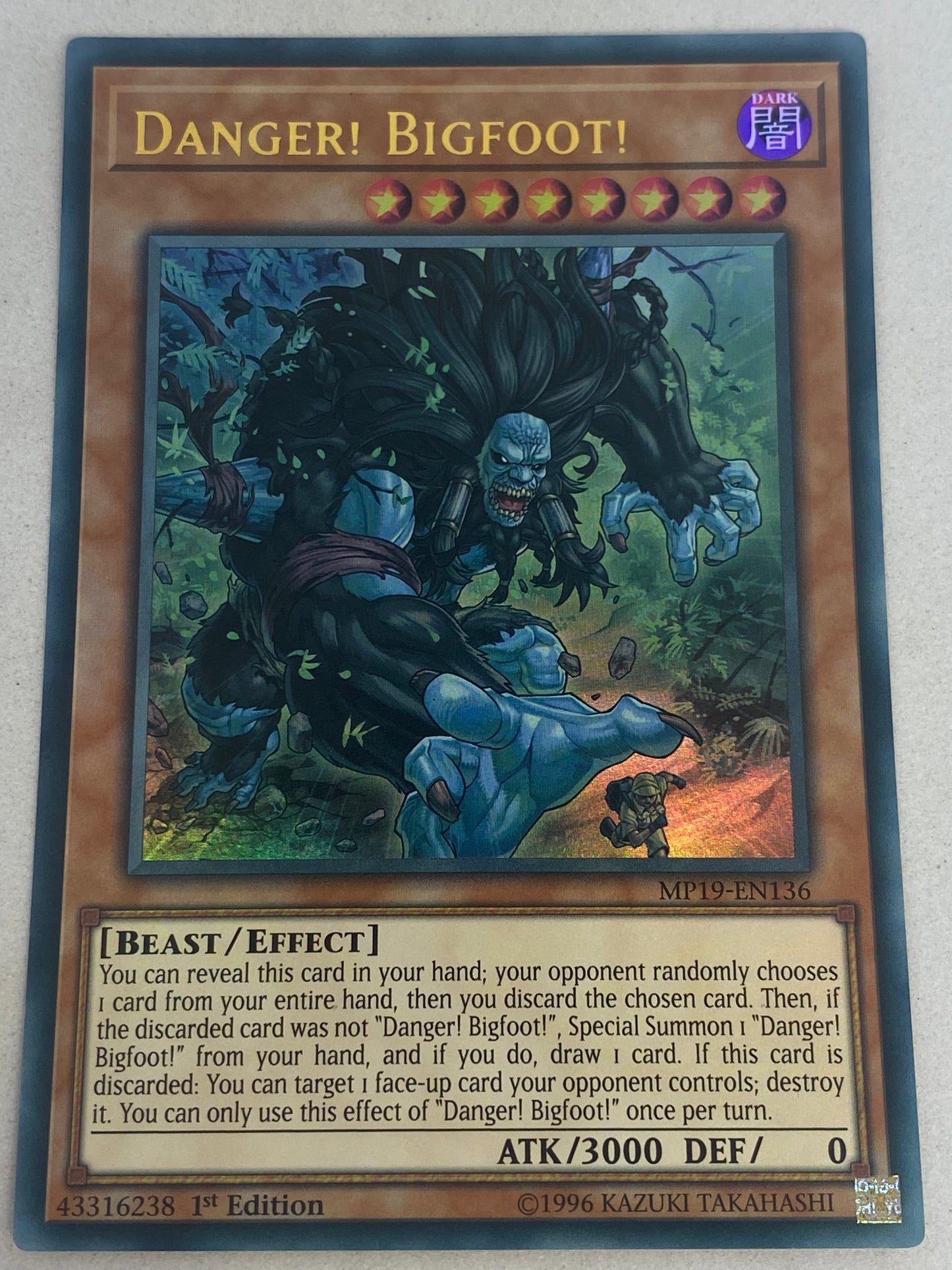 Danger! Bigfoot! MP19-EN136