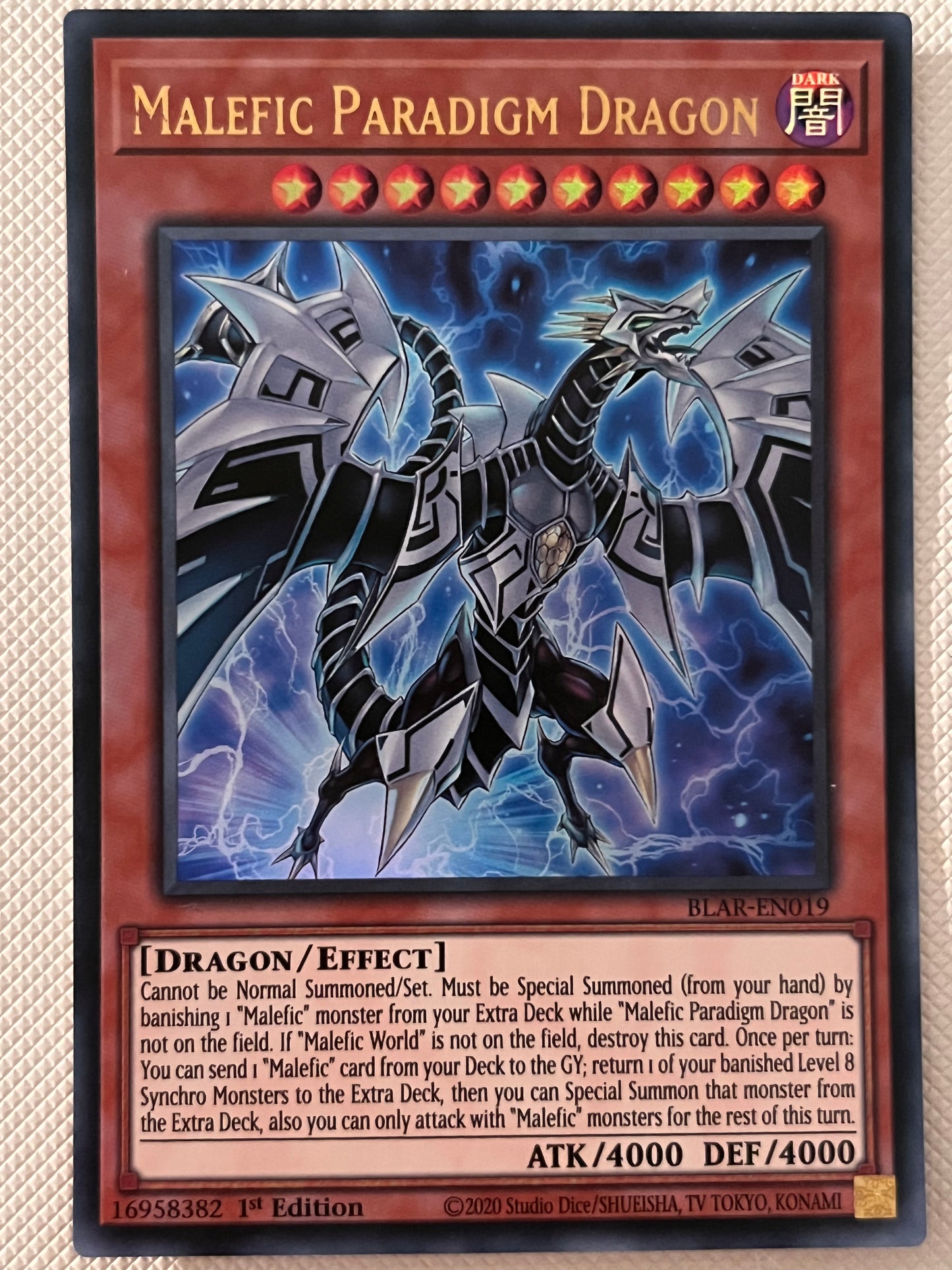 Malefic Paradigm Dragon BLAR-EN019