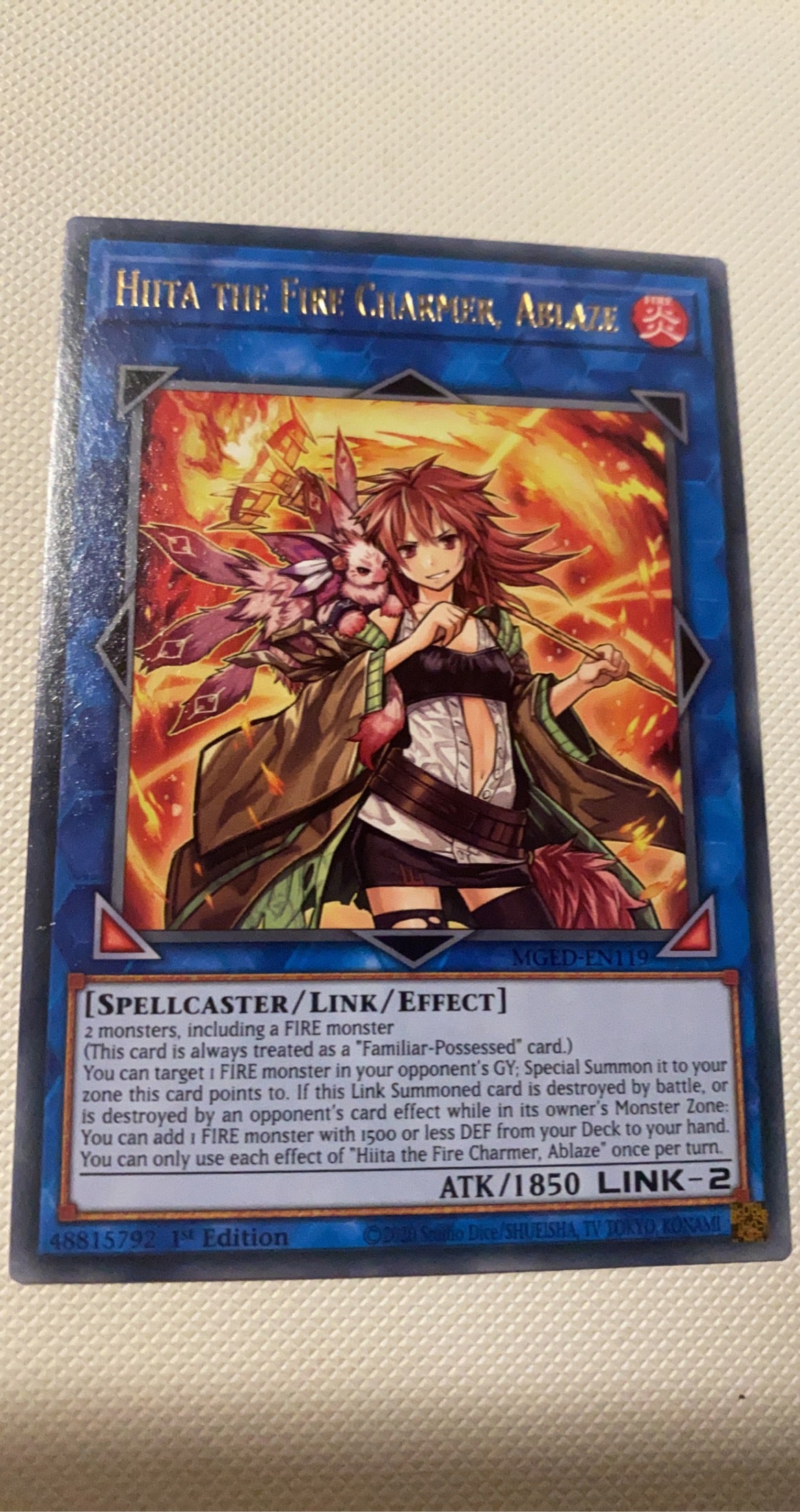 Hiita The Fire Charmer, Ablaze MGED-EN119