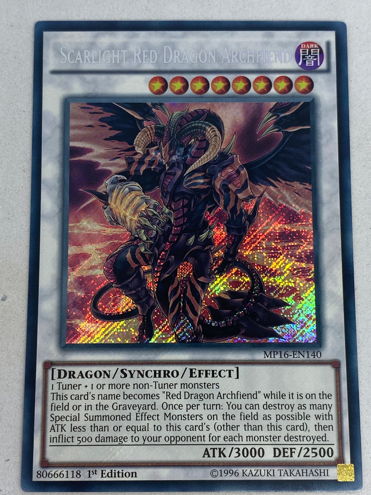 Scarlight Red Dragon Archfiend MP16-EN140