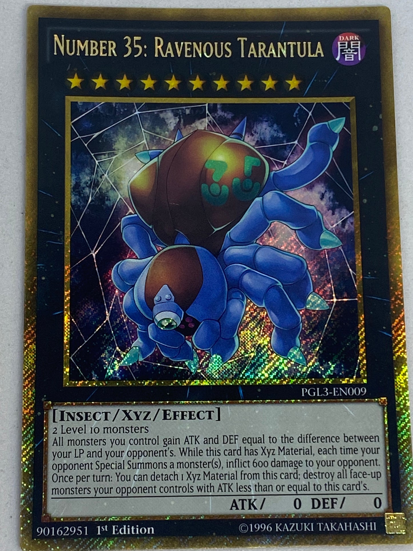 Number 35: Ravenous Tarantula PGL3-EN009