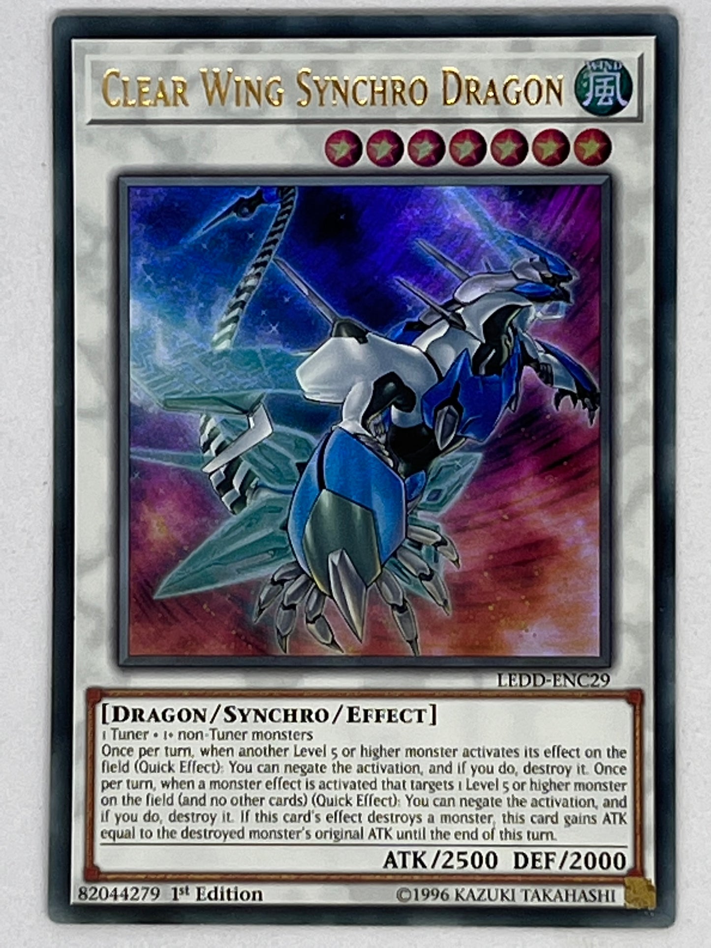 Clear Wing Synchro Dragon LEDD-ENC29