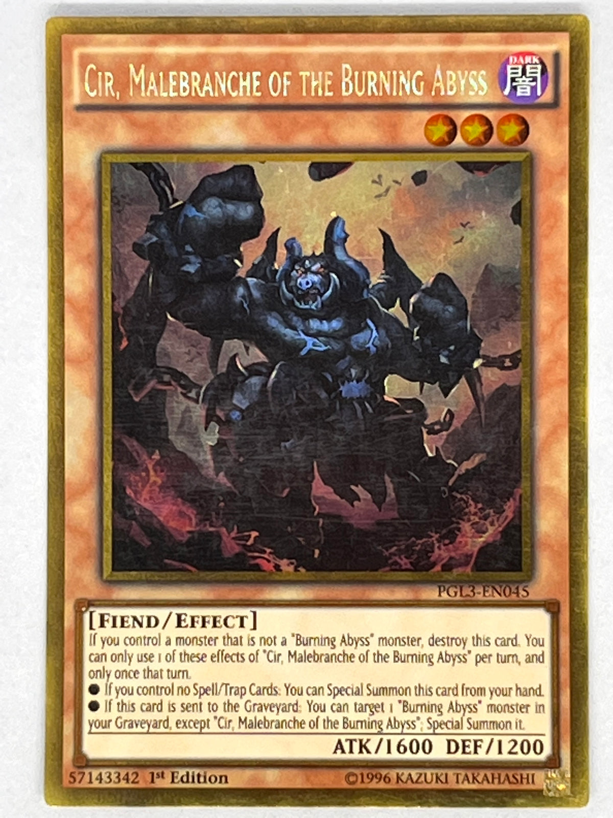 Cir, Malebranche Of The Burning Abyss PGL3-EN045