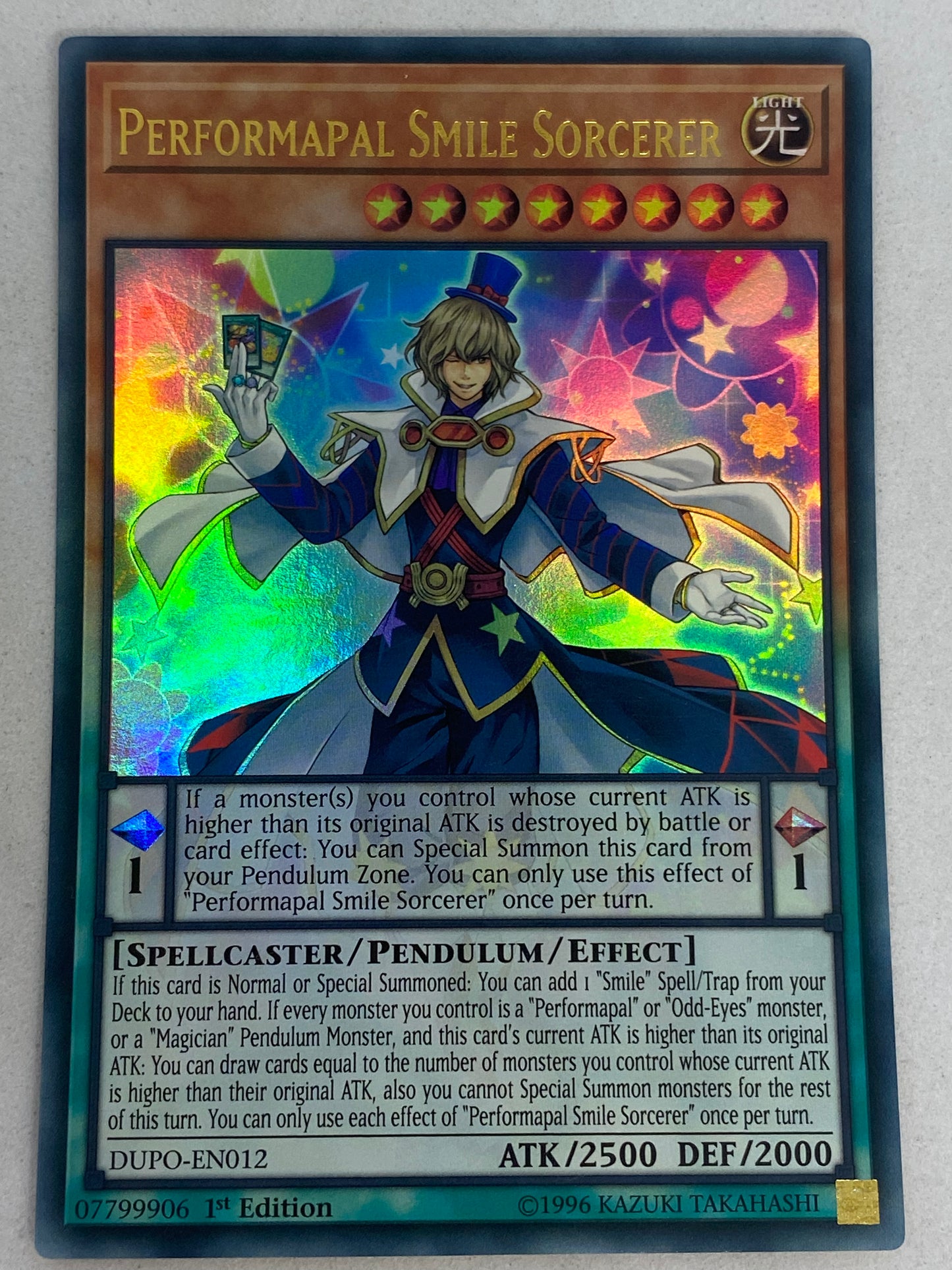 Performapal Smile Sorcerer DUPO-EN012