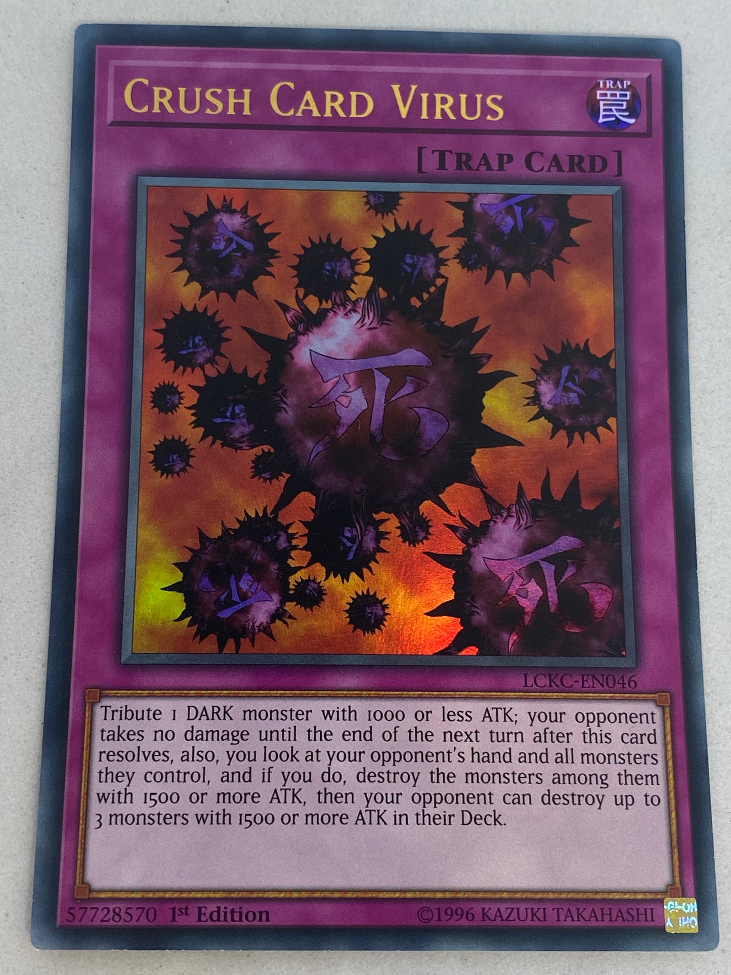 Crush Card Virus LCKC-EN046