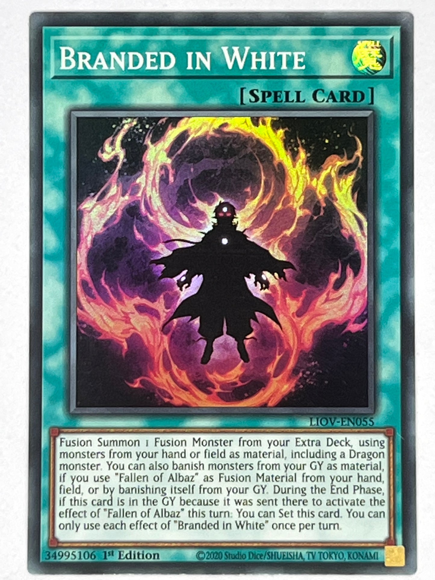 Branded In White LIOV-EN055