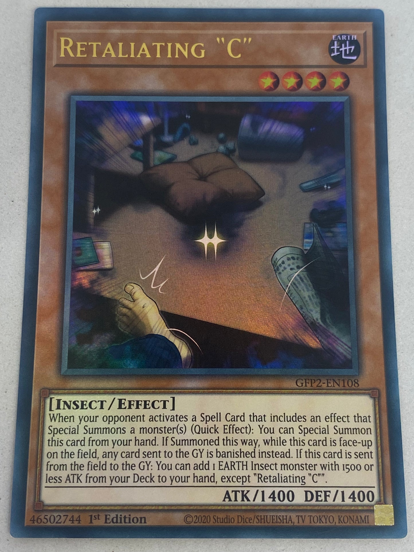 Retaliating “C” GFP2-EN108