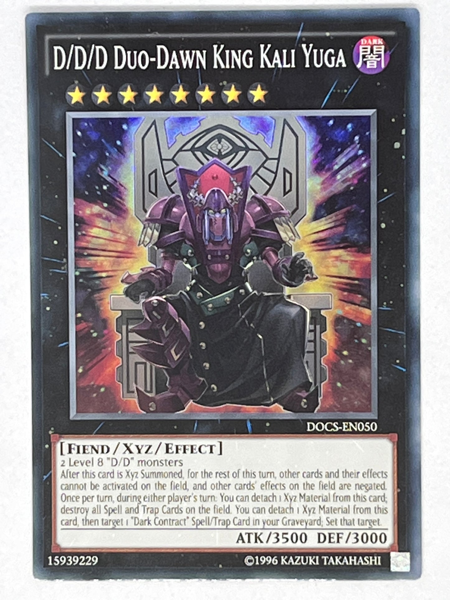 D/D/D Duo Dawn King Kali Yuga DOCS-EN050