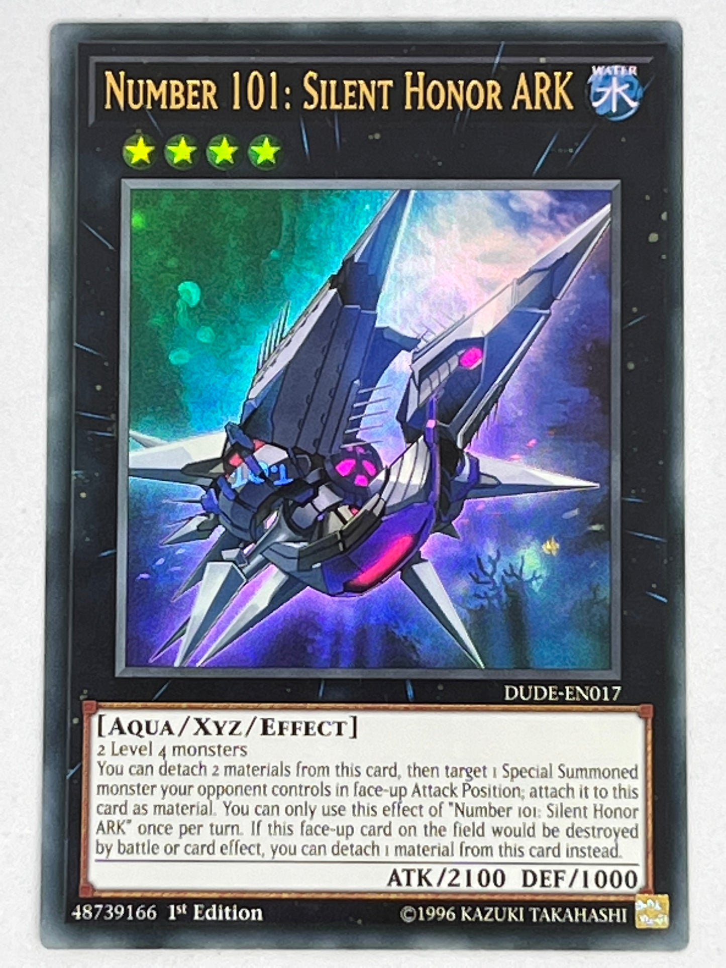 Number 101: Silent Honor Ark DUDE-EN017