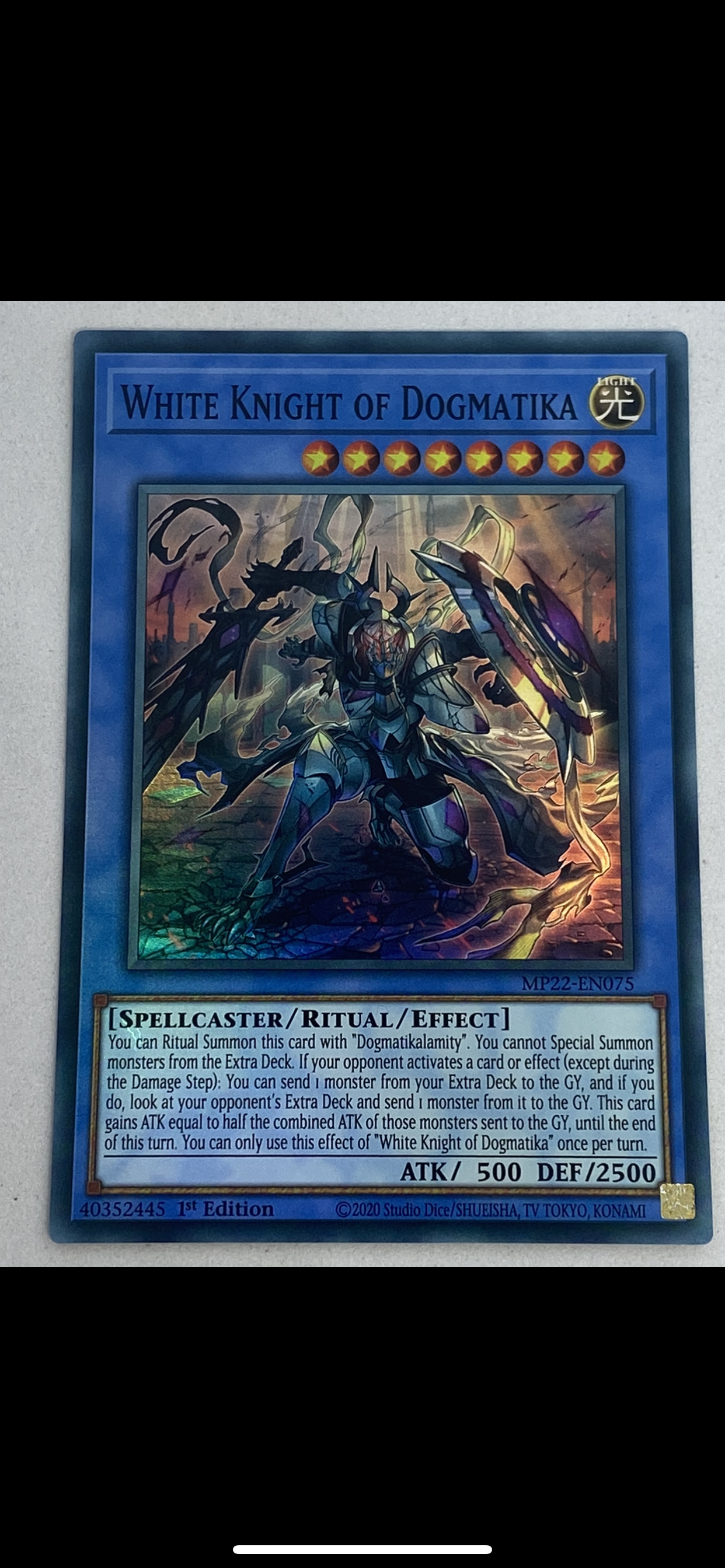 White Knight Of Dogmatika MP22-EN075