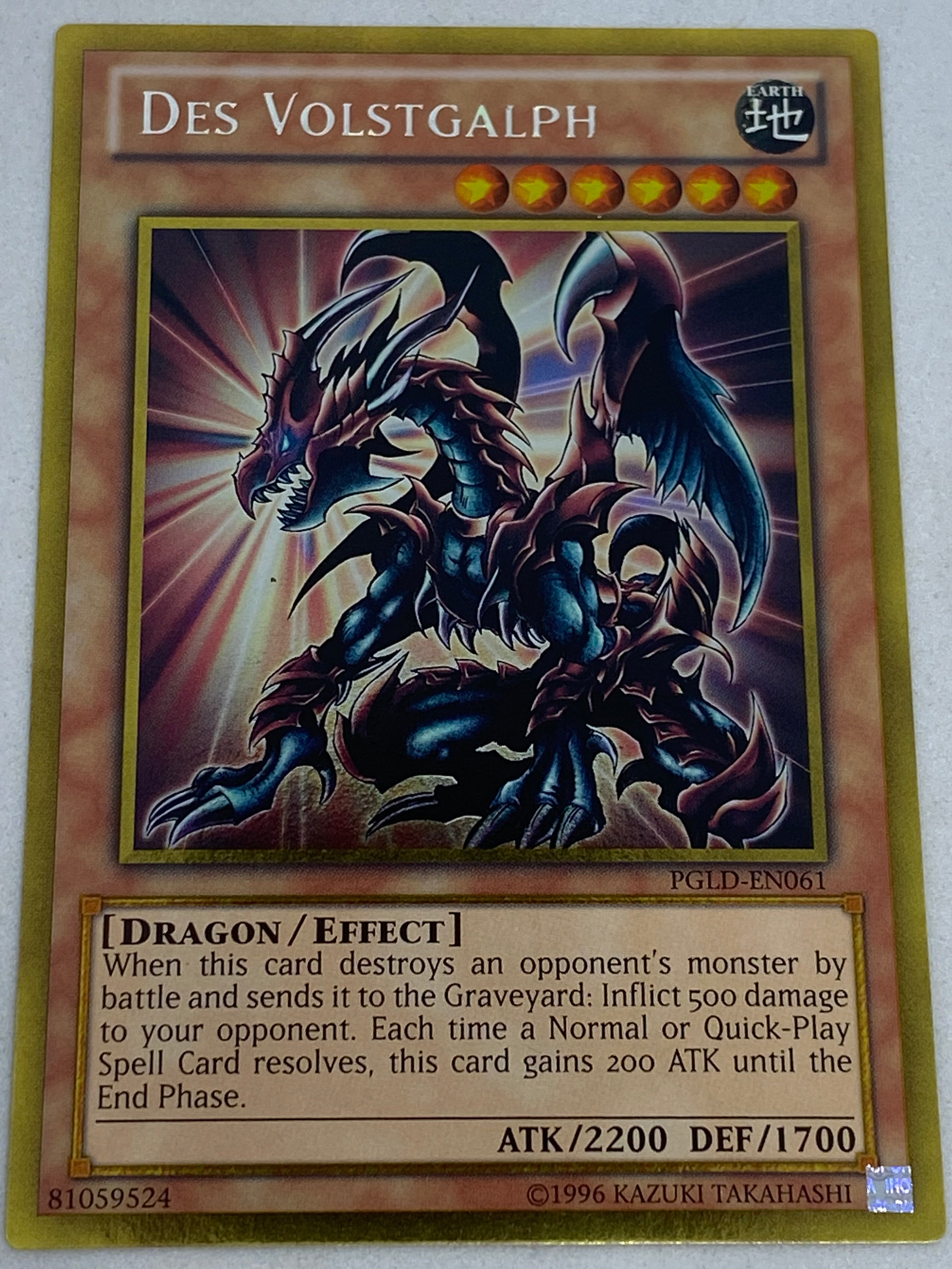 Des Volstgalph PGLD-EN061 Genesis TCG Des Volstgalph PGLD-EN061 Genesis TCG