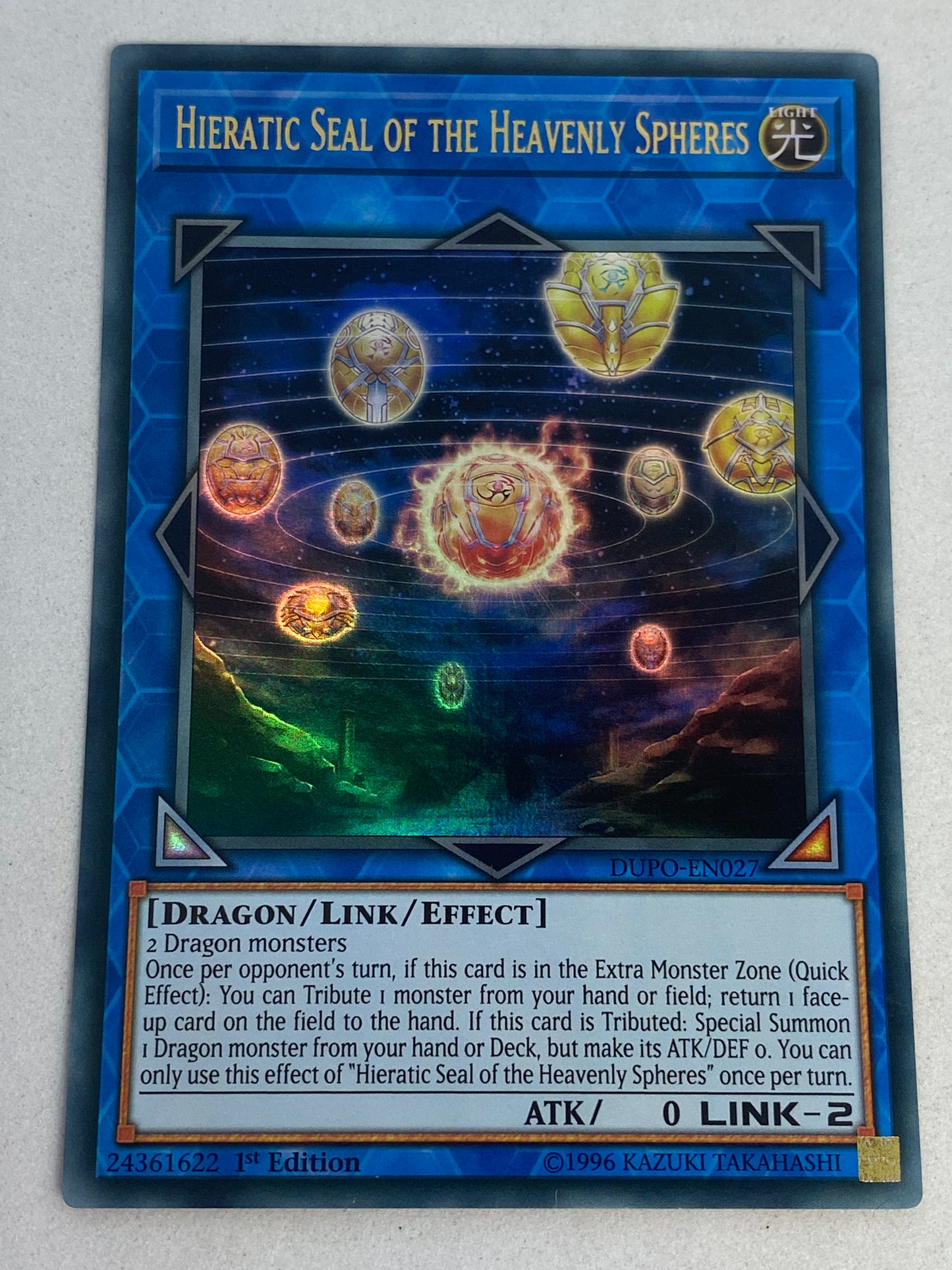 Hieratic Seal Of The Heavenly Spheres DUPO-EN027