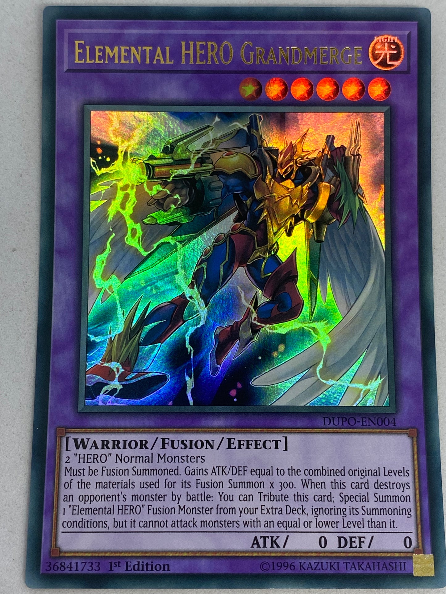 Elemental HERO Grandmerge DUPO-EN004