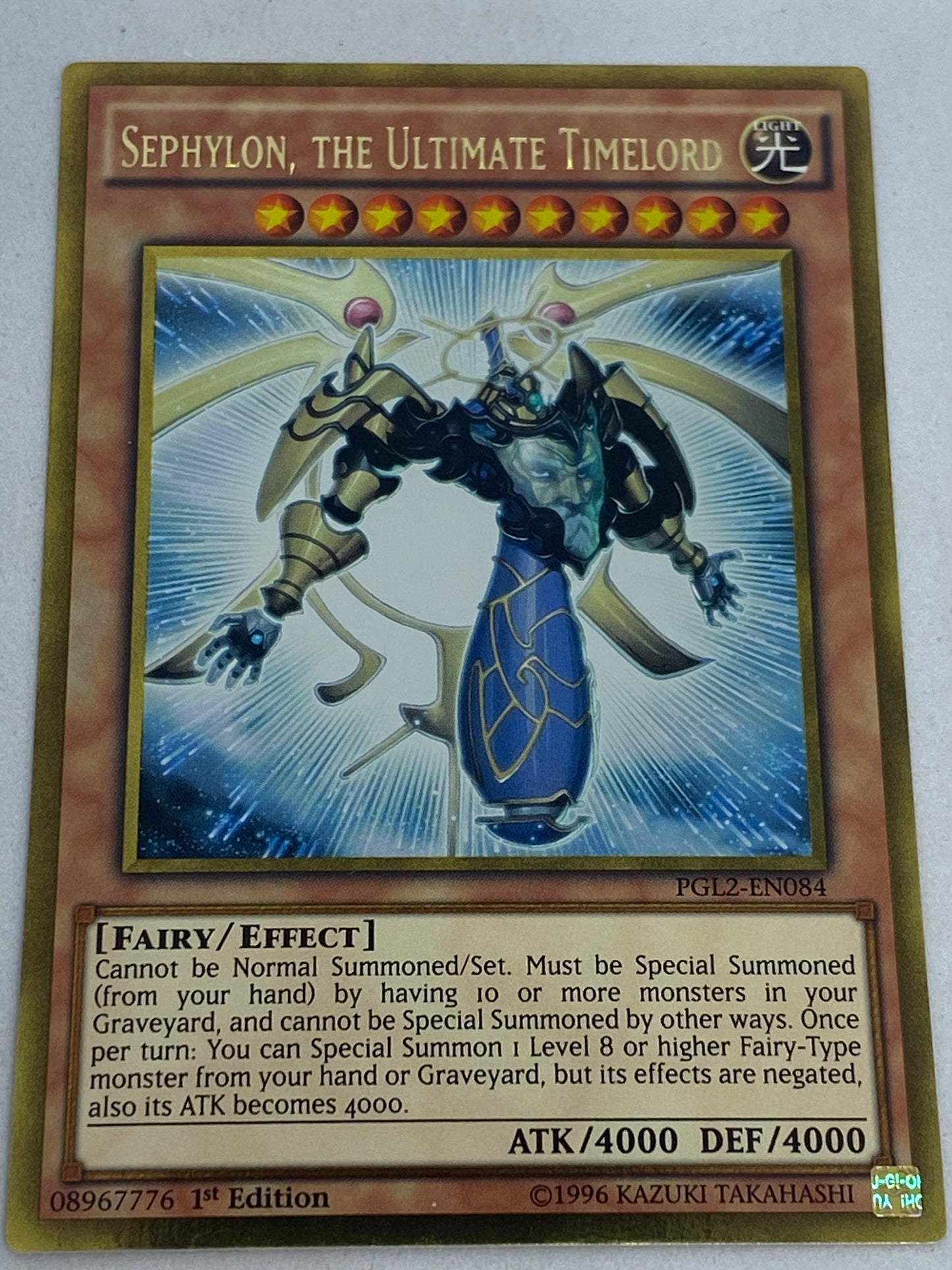 Sephylon, The Ultimate Timelord PGL2-EN084
