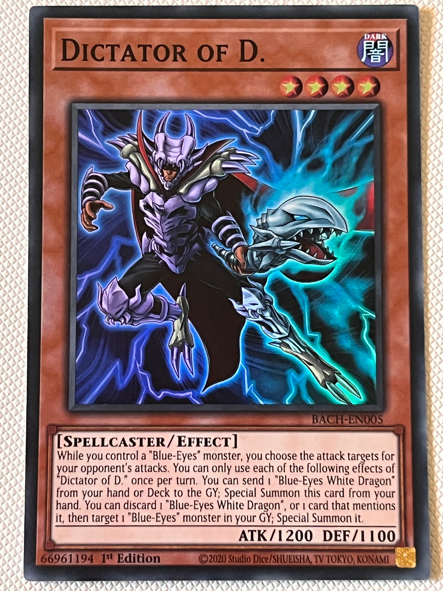 Dictator Of D BACH-EN005